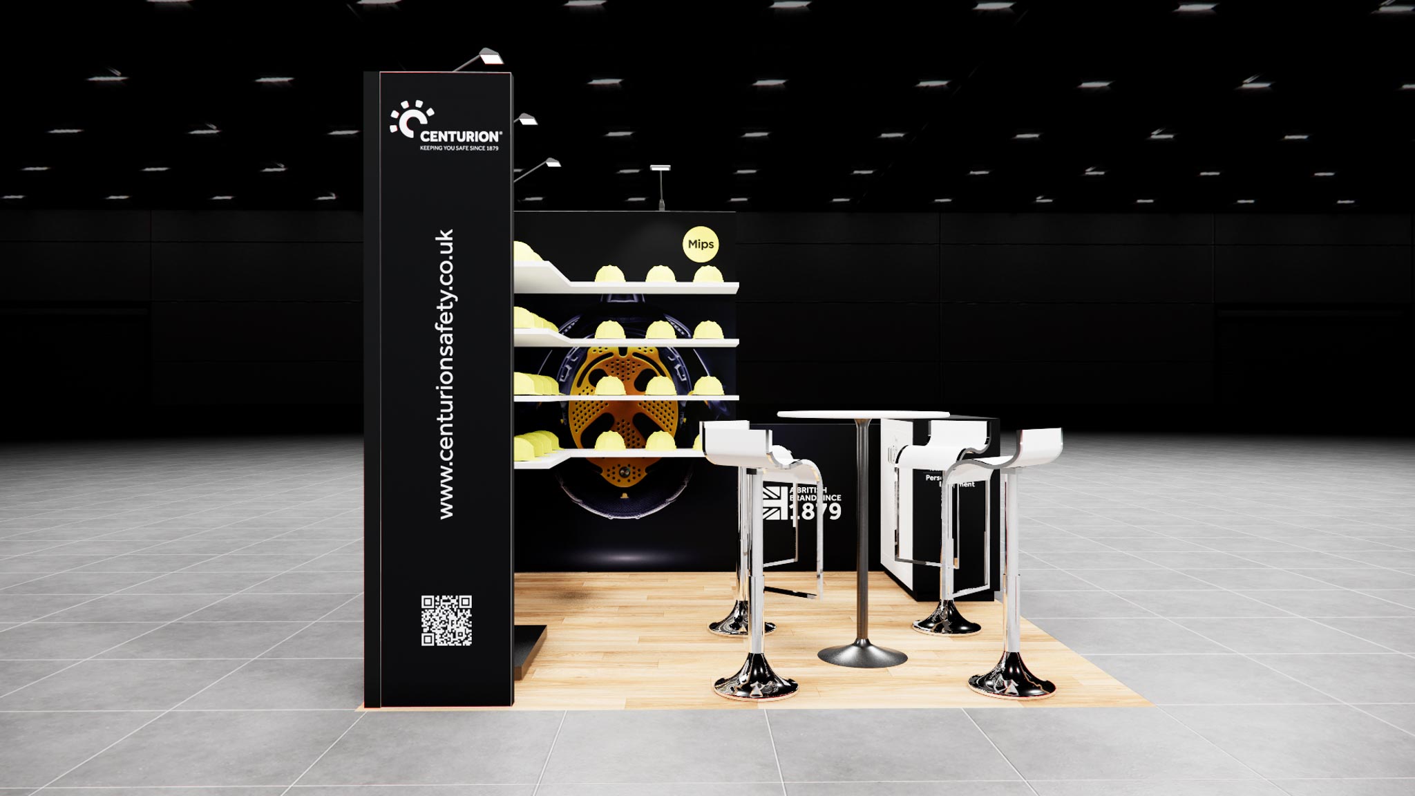 10 x 10 Inline Exhibit Rental — CES, Las Vegas