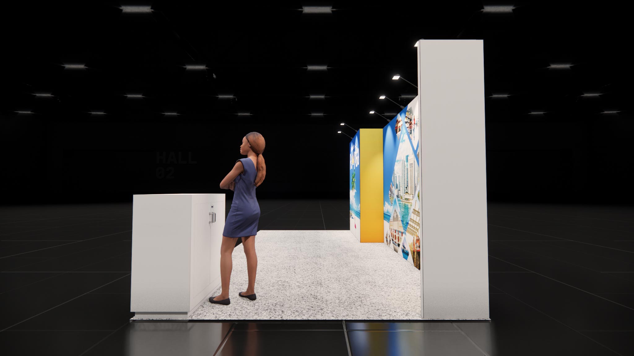 10 x 20 Inline Exhibit Rental — SHOT Show, Las Vegas