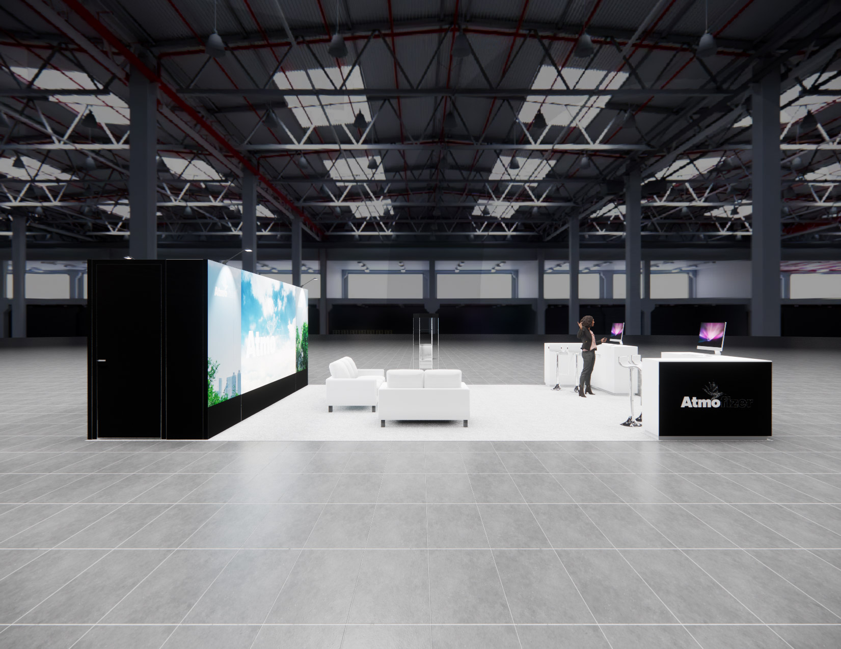 20 x 30 Island Exhibit Rental — IPPE, Atlanta