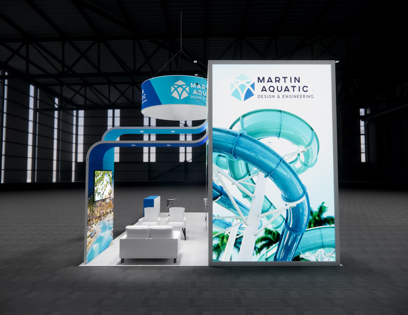 20 x 30 Island Exhibit Rental — PACK EXPO Las Vegas, Las Vegas