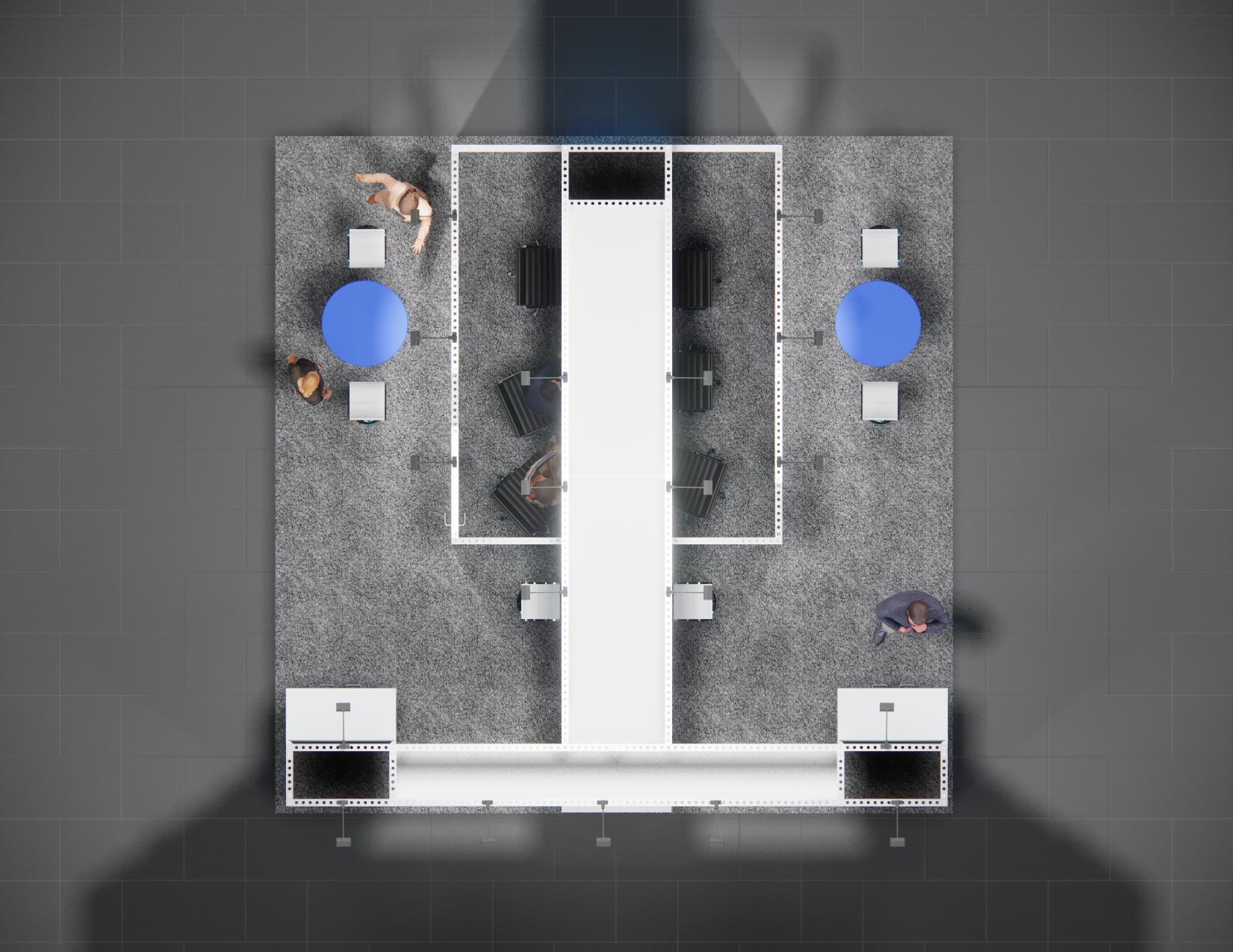 20 x 20 Island Exhibit Rental — Global Pet Expo, Orlando