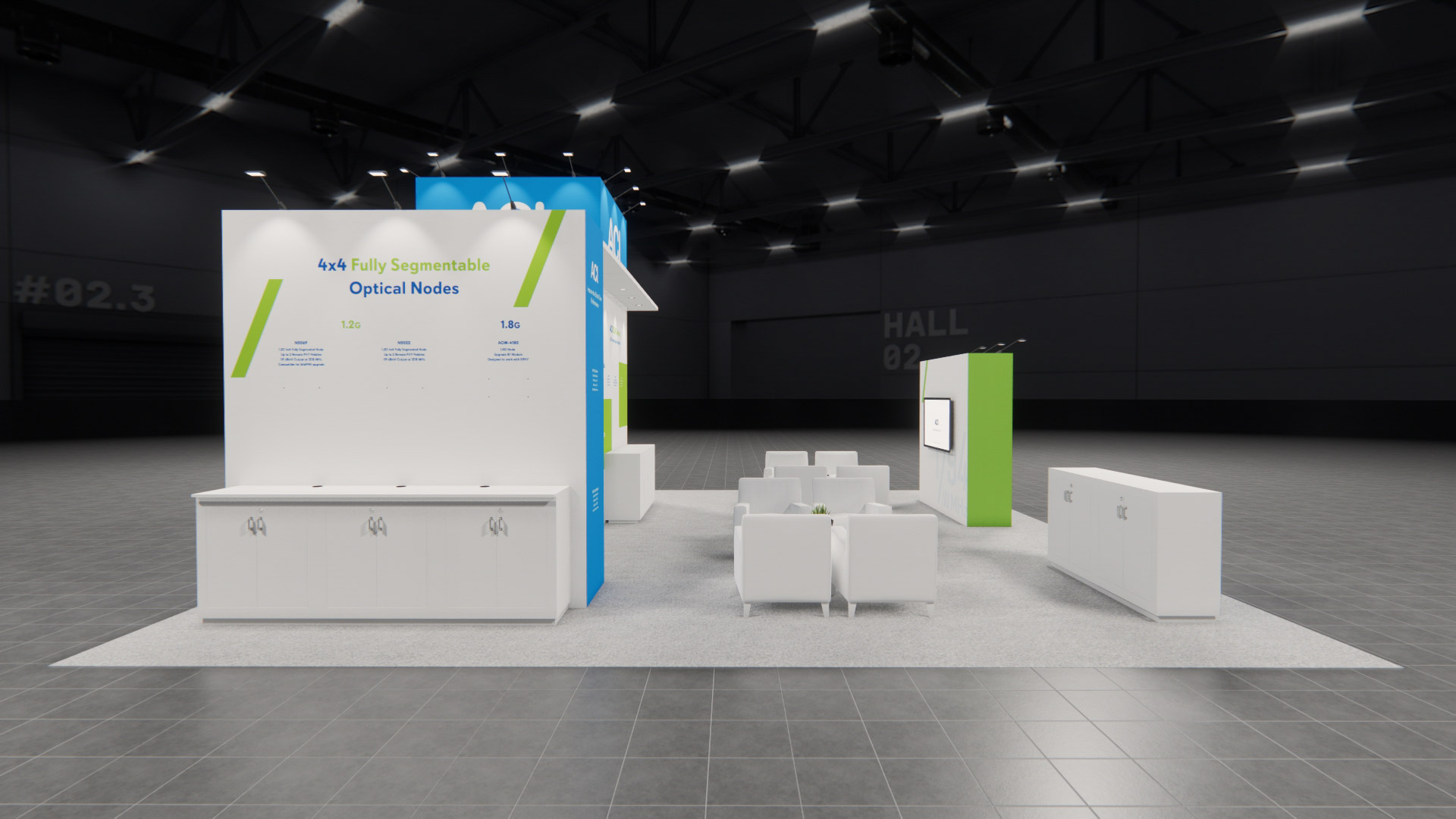 30 x 30 Island Exhibit Rental — CES, Las Vegas