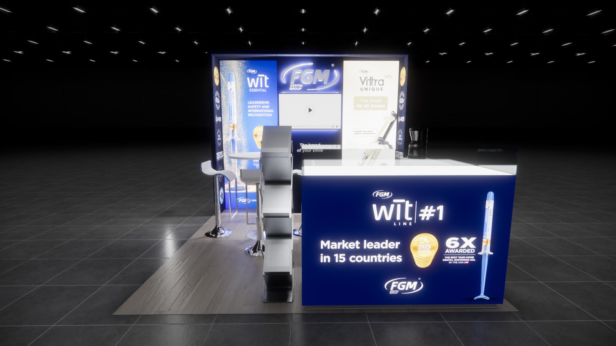 10x10 trade show exhibit rental — 10 x 10 inline exhibit rental — camx, orlando hero image