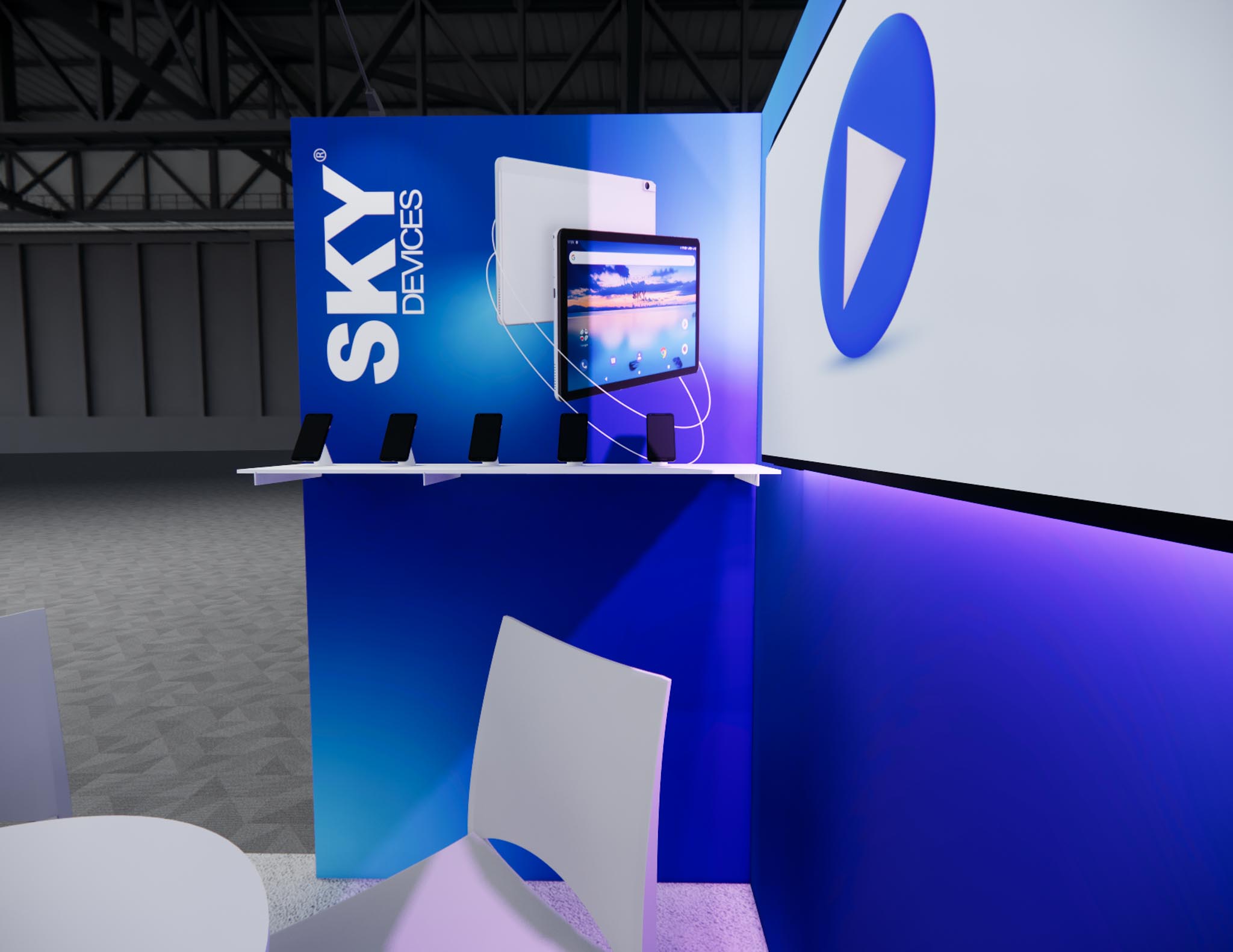10 x 10 Inline Exhibit Rental — HIMSS, Las Vegas