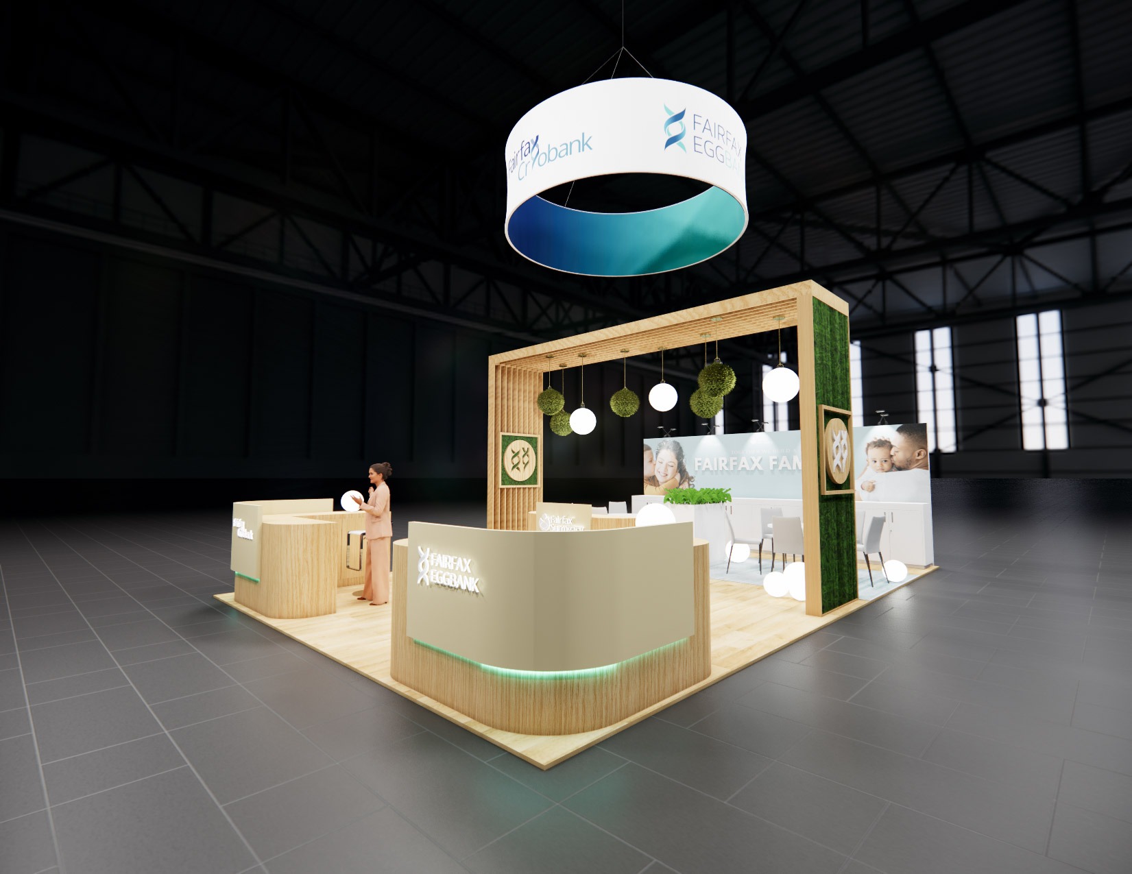 20 x 30 Island Exhibit Rental — SEMA Show, Las Vegas