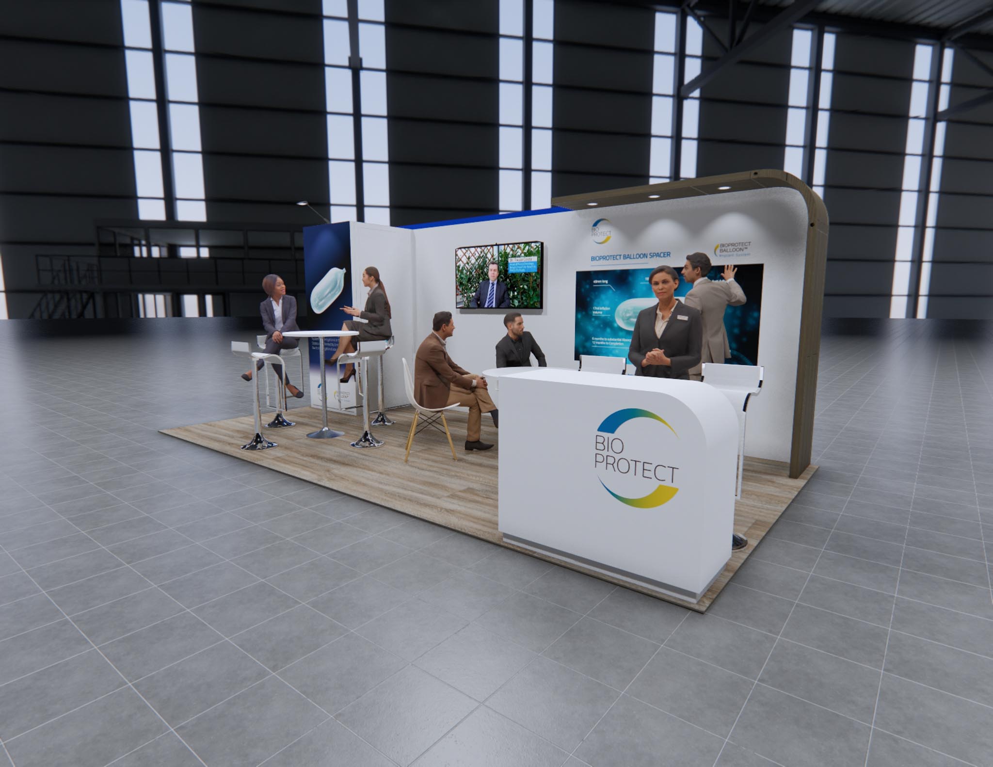 10 x 20 Inline Exhibit Rental — NAB Show, Las Vegas