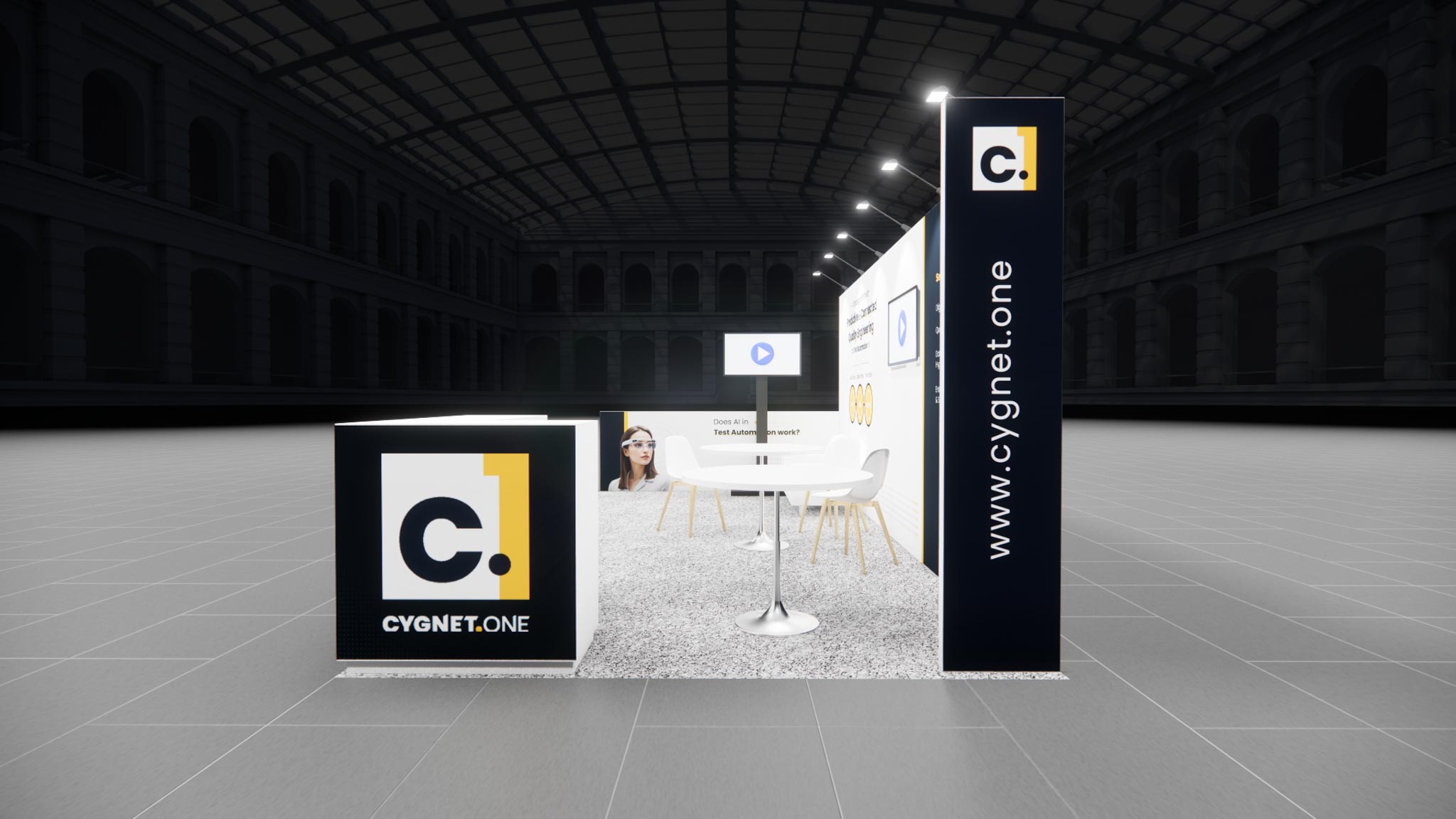 20 x 20 Inline Exhibit Rental — IAAPA Expo, Orlando