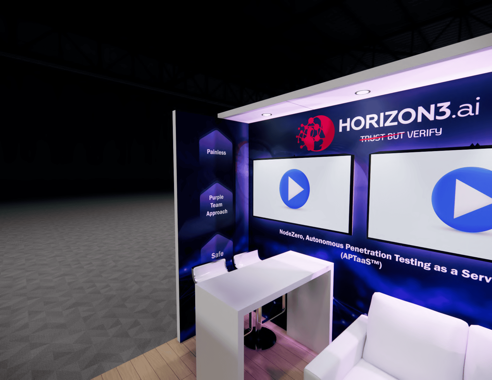 10 x 10 Inline Exhibit Rental — CES, Las Vegas