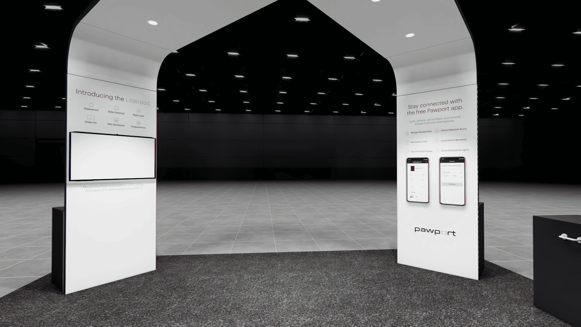20 x 20 Island Exhibit Rental — InfoComm, Las Vegas