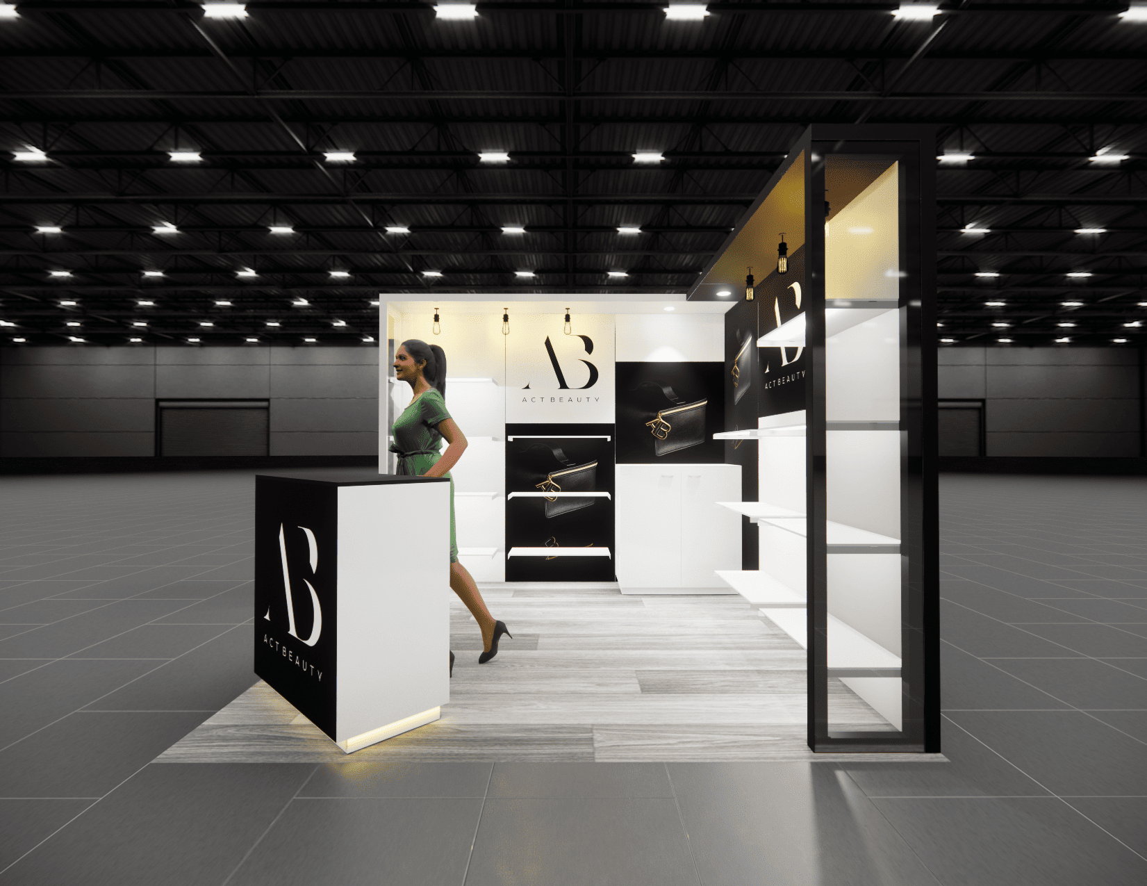 10 x 10 Exhibit Rental — CES, Las Vegas