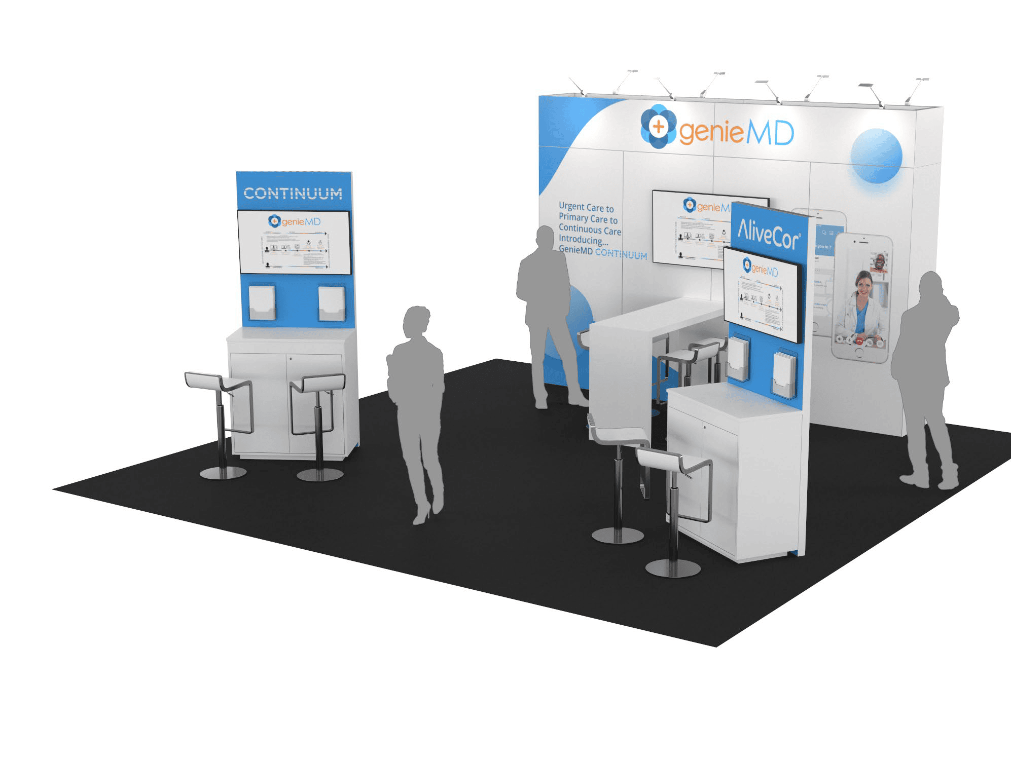 20 x 20 Island Exhibit Rental — Global Pet Expo, Orlando