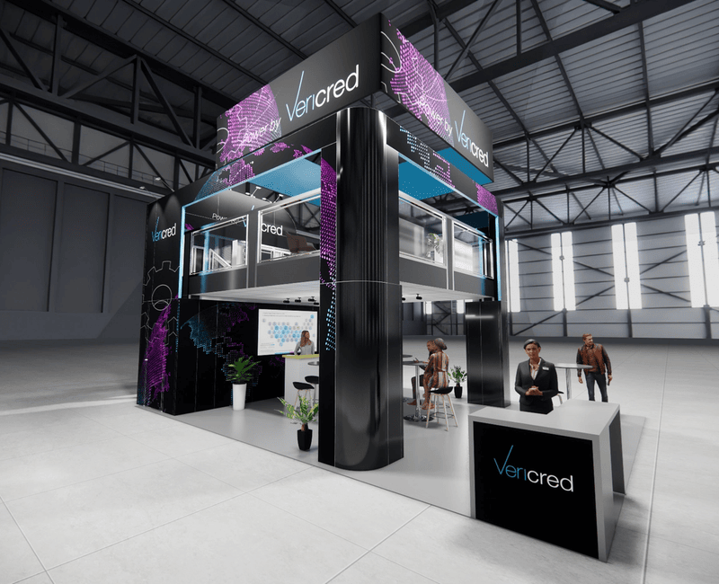 20 x 30 Island Exhibit Rental — OTC, Houston