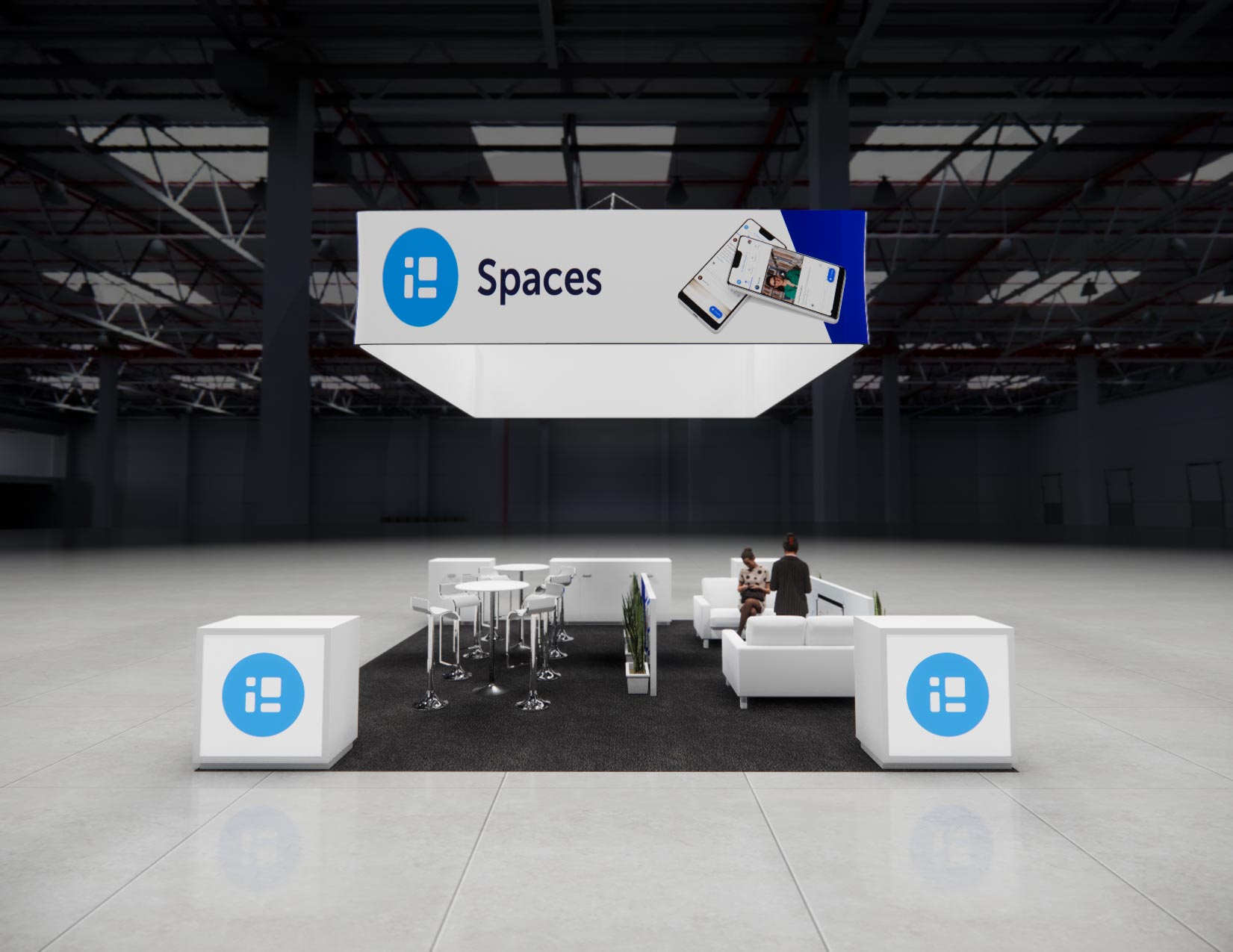 20 x 20 Island Exhibit Rental — IAAPA Expo, Orlando