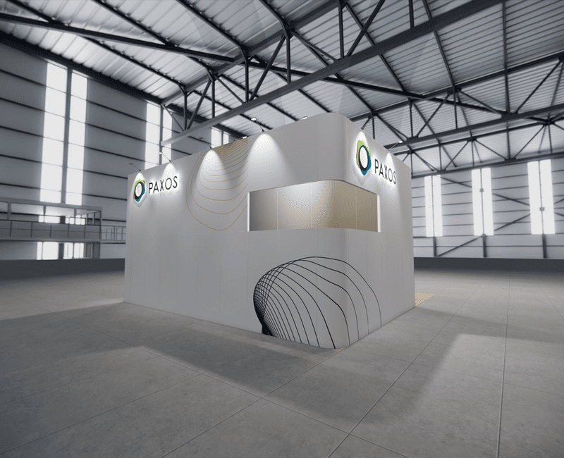 30 x 30 Island Exhibit Rental — NAB Show, Las Vegas