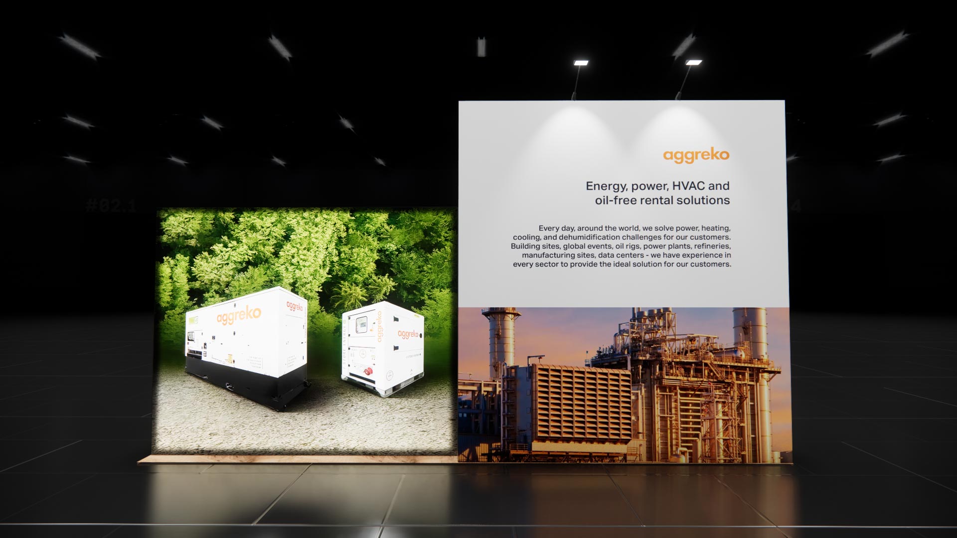20 x 20 Island Exhibit Rental — IAAPA Expo, Orlando