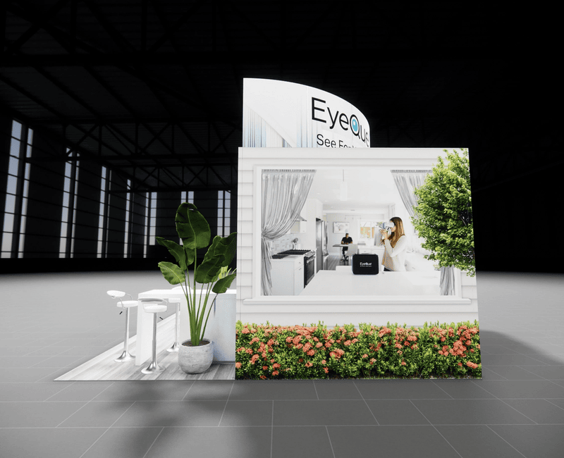 20 x 20 Island Exhibit Rental — MODEX, Atlanta