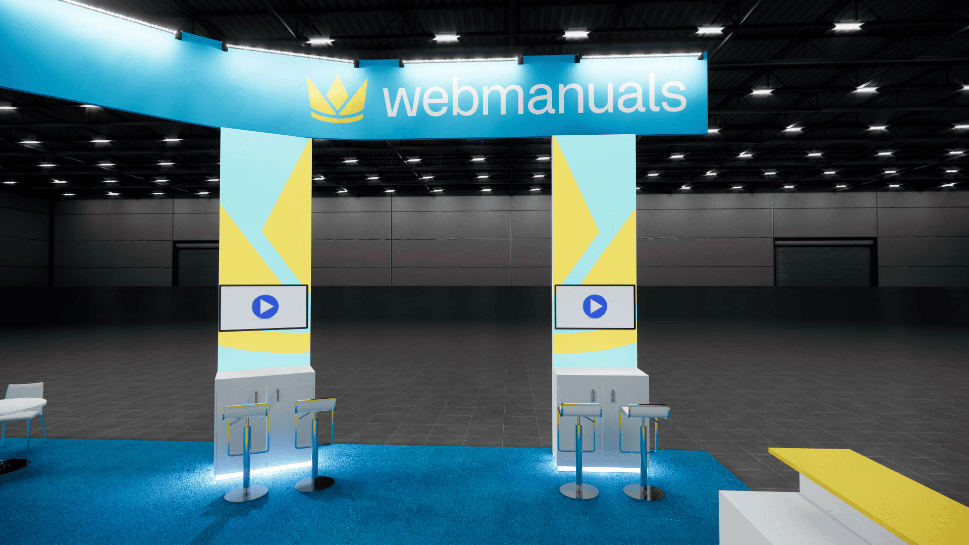 30 x 30 Island Exhibit Rental — MODEX, Atlanta