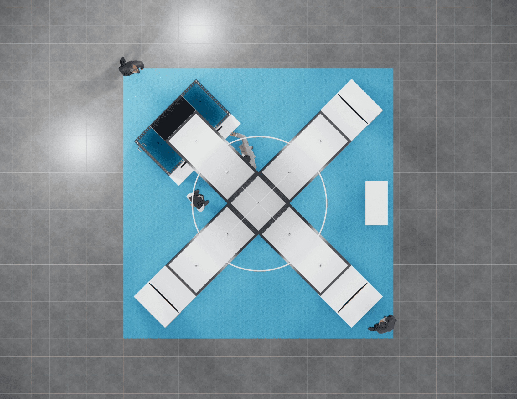 20 x 20 Island Exhibit Rental — Global Pet Expo, Orlando