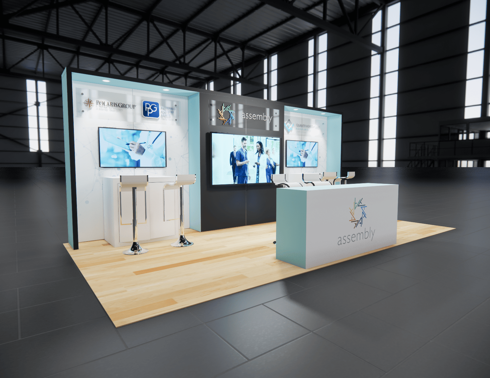10 x 20 Inline Exhibit Rental — NAB Show, Las Vegas