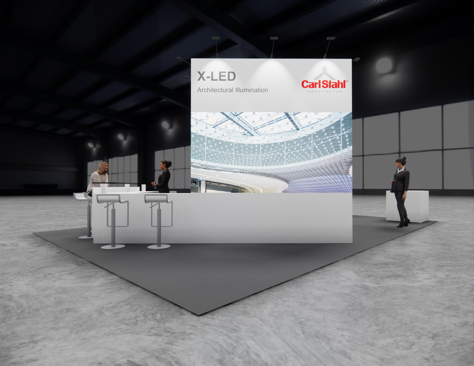 20 x 30 Island Exhibit Rental — SEMA Show, Las Vegas