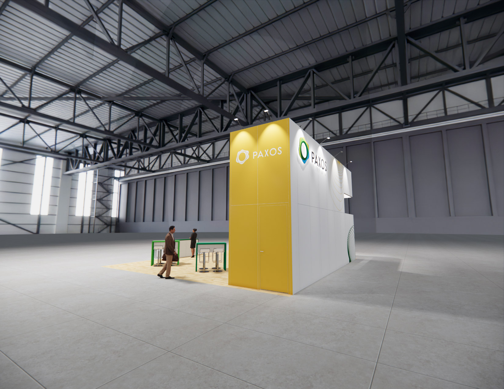 30 x 30 Island Exhibit Rental — MODEX, Atlanta