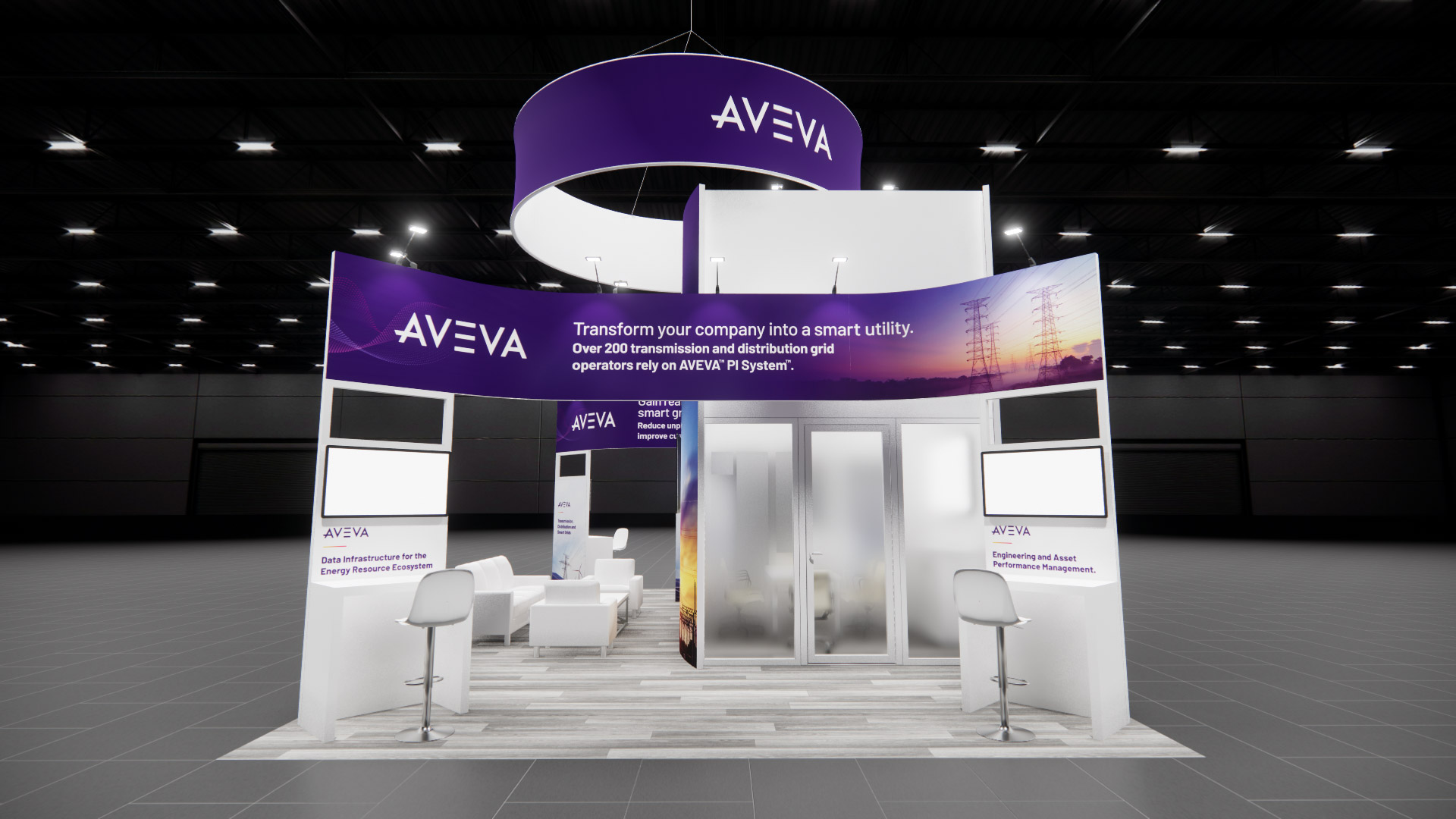 20 x 30 Island Exhibit Rental — SEMA Show, Las Vegas