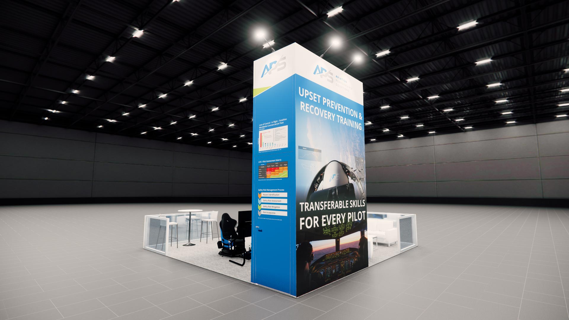 20 x 20 Island Exhibit Rental — Global Pet Expo, Orlando