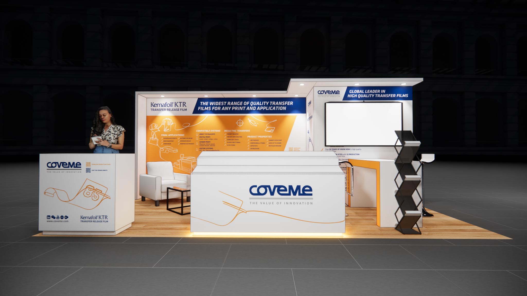 10x20 trade show exhibit rental — 10 x 20 inline exhibit rental — shot show, las vegas hero image