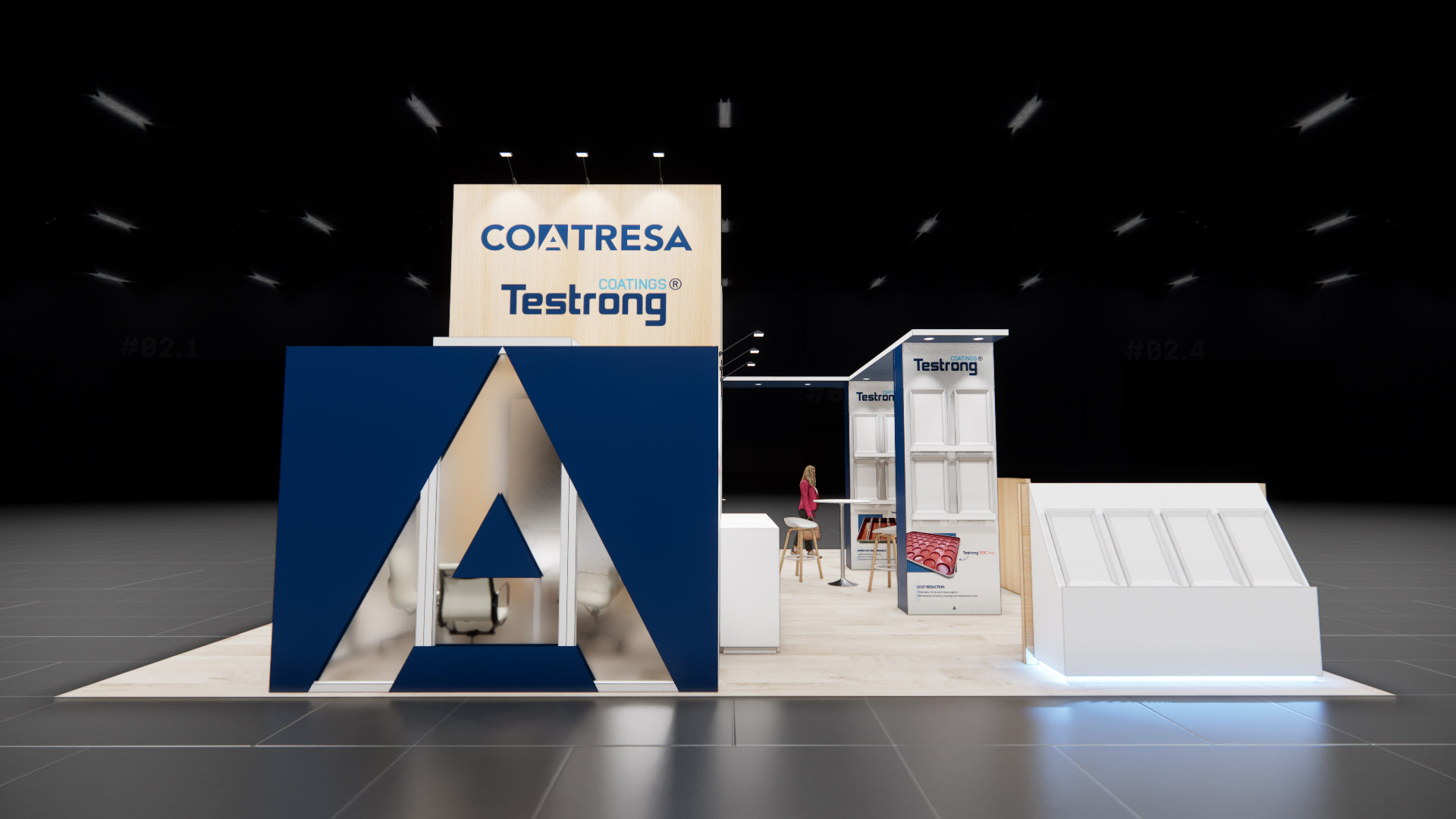 30 x 30 Island Exhibit Rental — CES, Las Vegas
