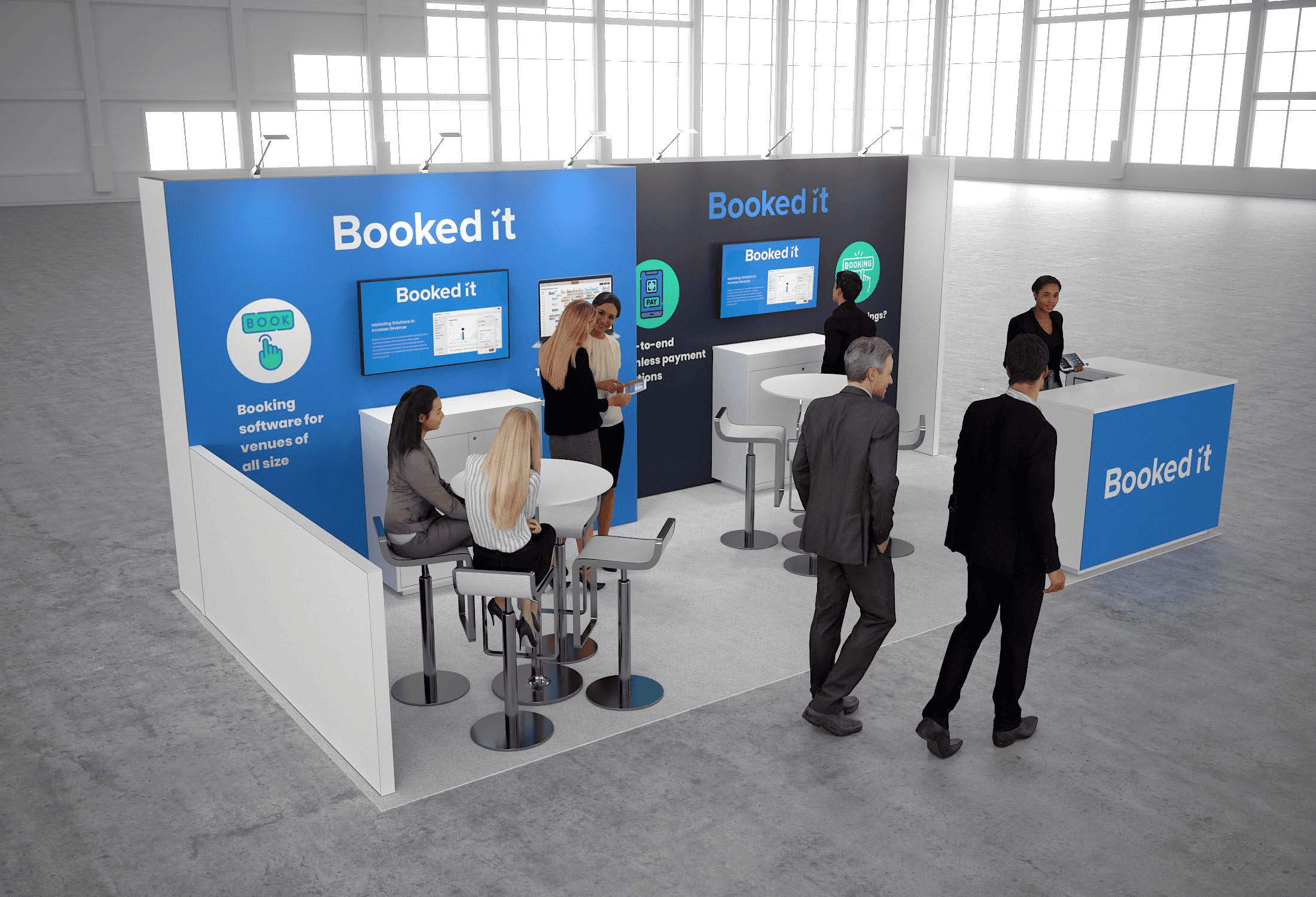 10 x 20 Inline Exhibit Rental — KBIS, Orlando