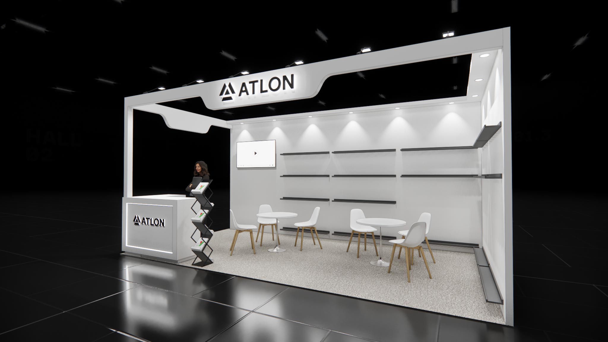 10 x 20 Inline Exhibit Rental — OTC, Houston