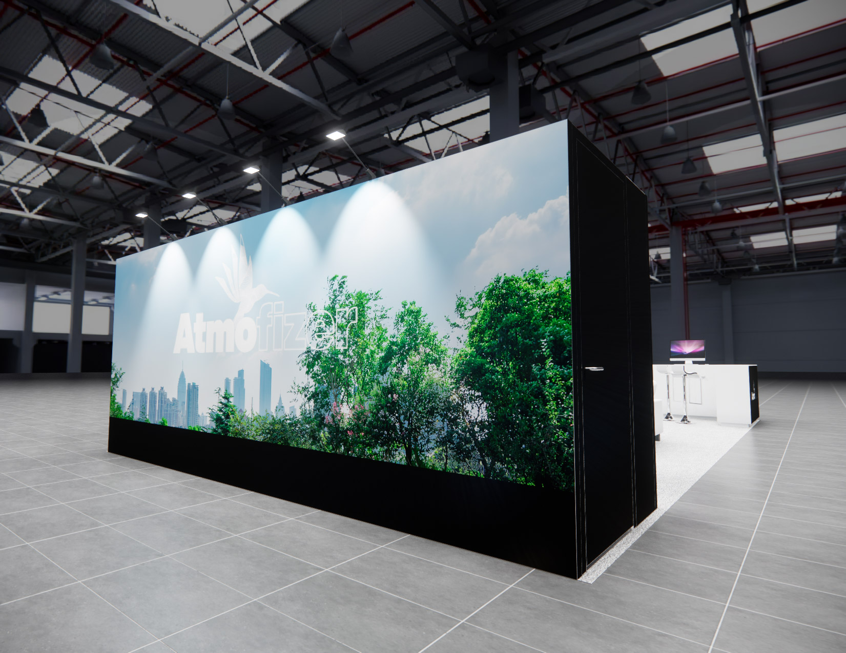 20 x 30 Island Exhibit Rental — IPPE, Atlanta