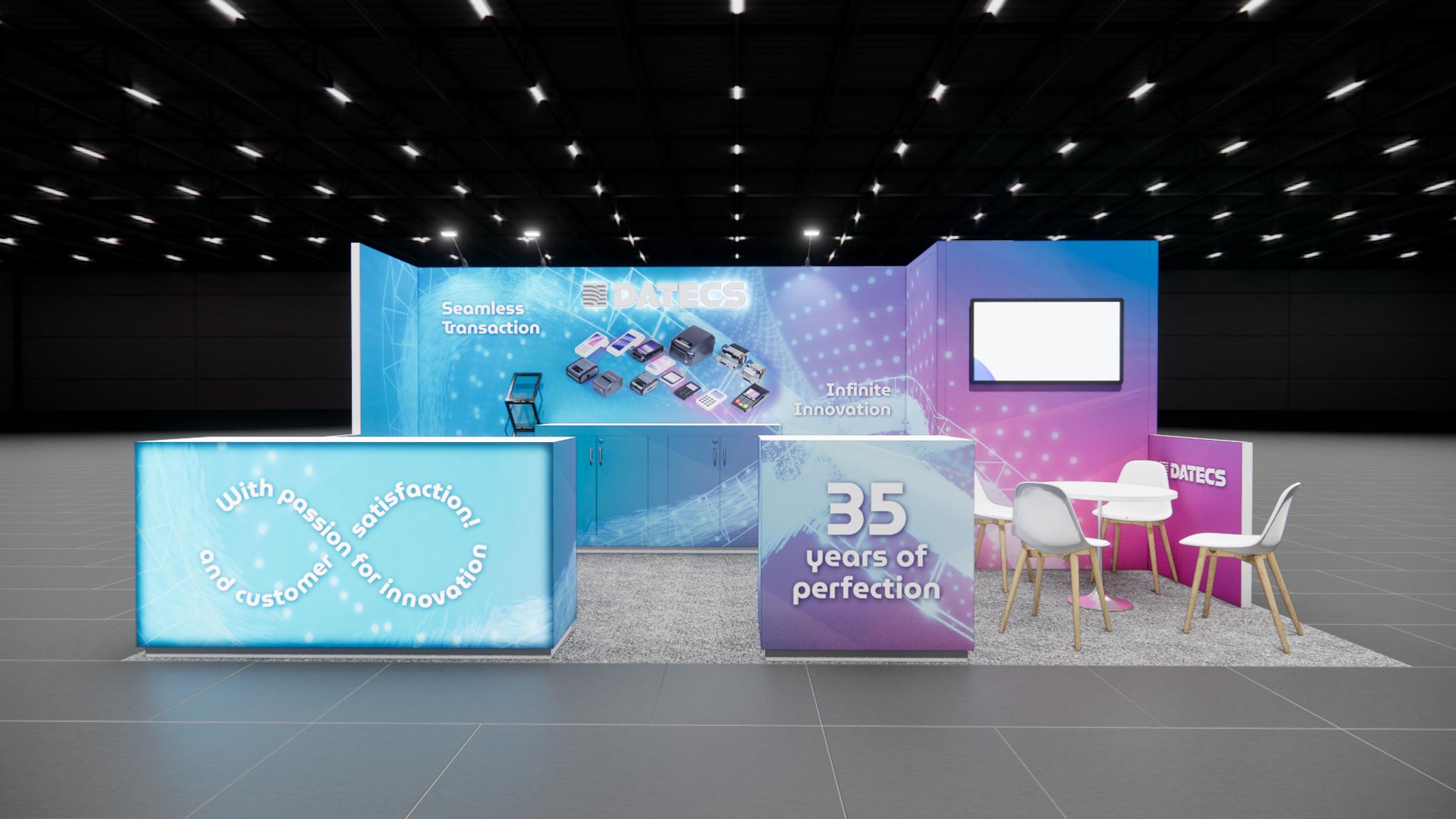 10x20 trade show exhibit rental — 10 x 20 inline exhibit rental — kbis, orlando hero image