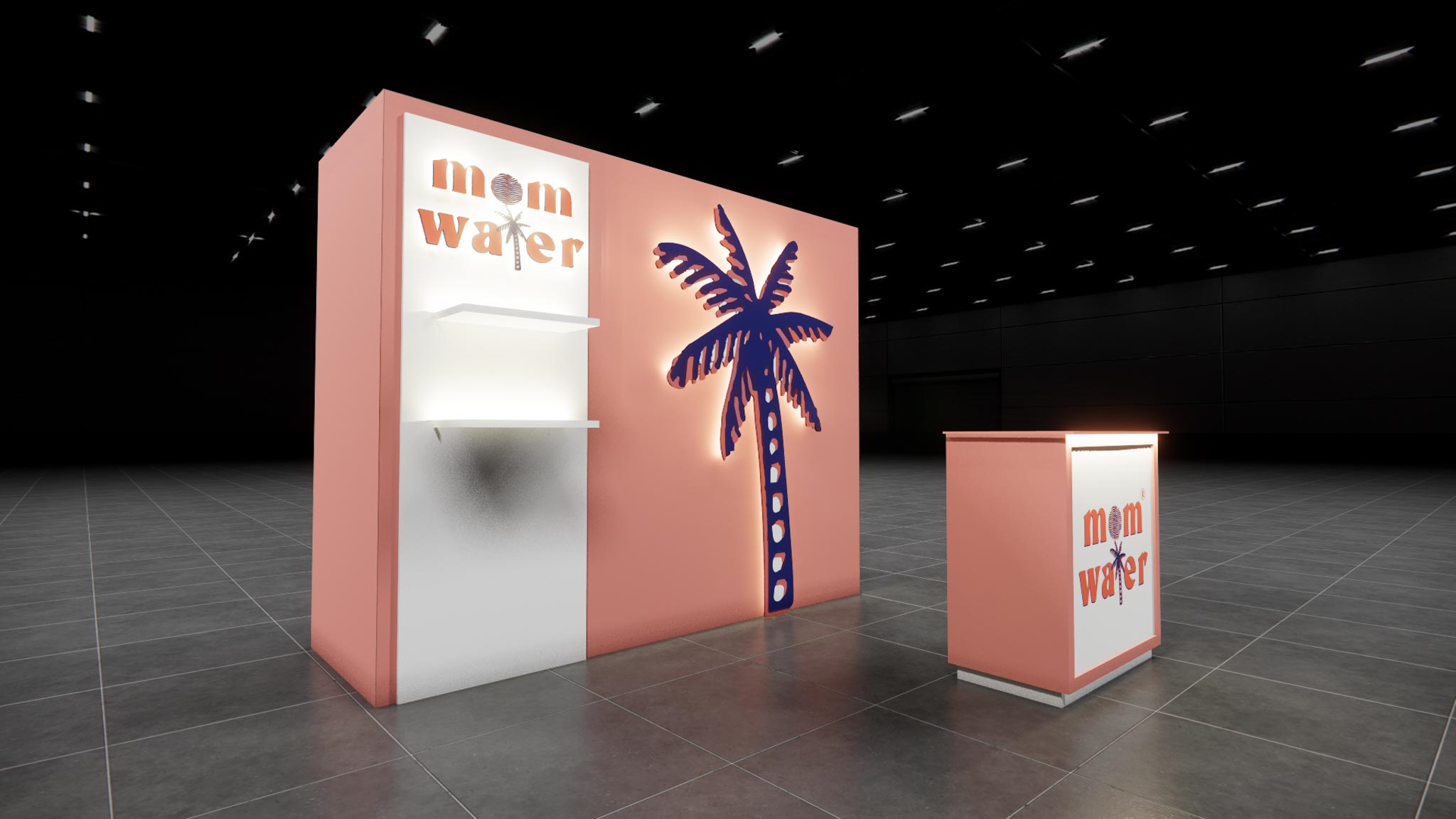10 x 10 Inline Exhibit Rental — IBS, Las Vegas
