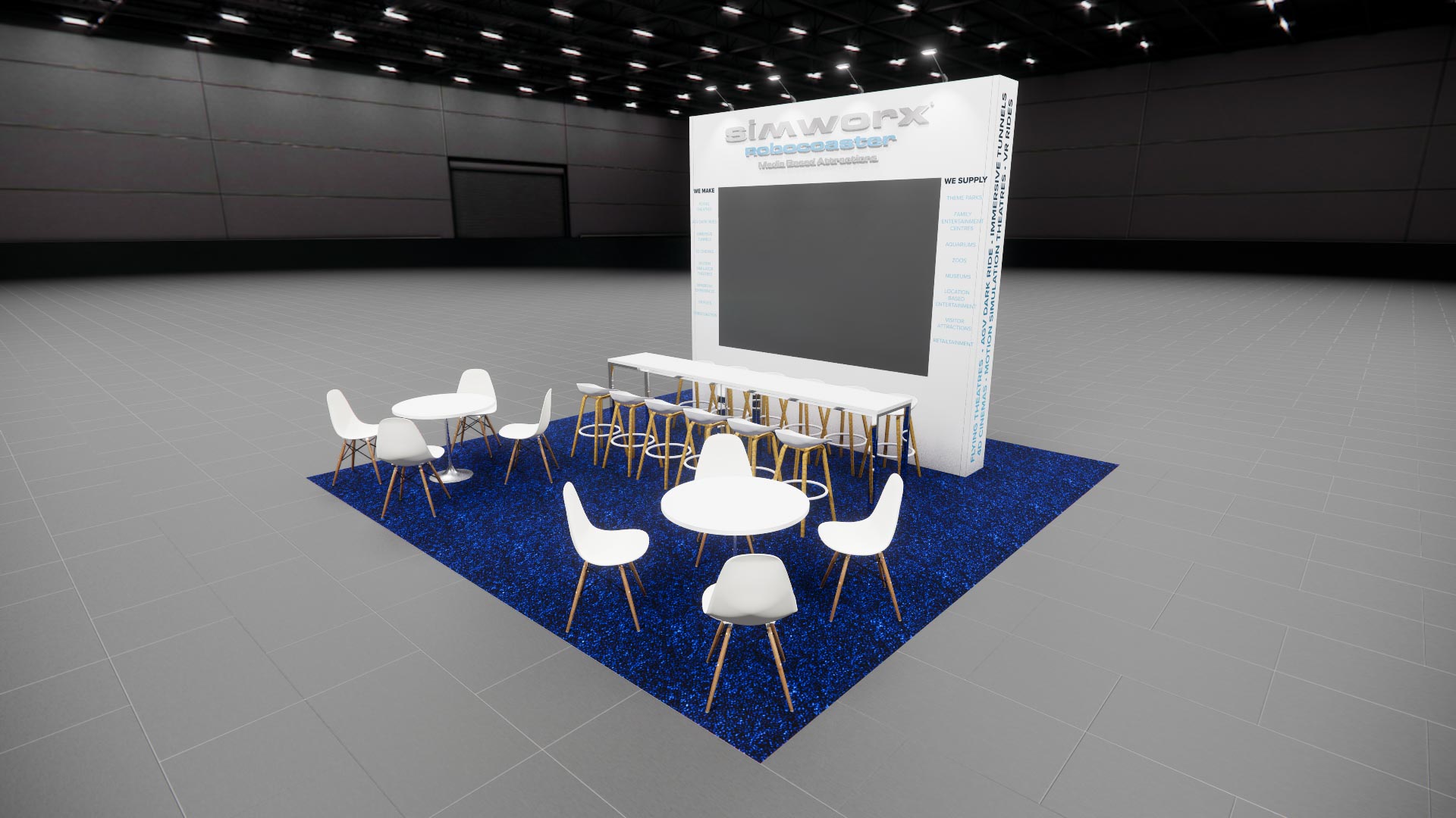 20 x 20 Island Exhibit Rental — InfoComm, Las Vegas