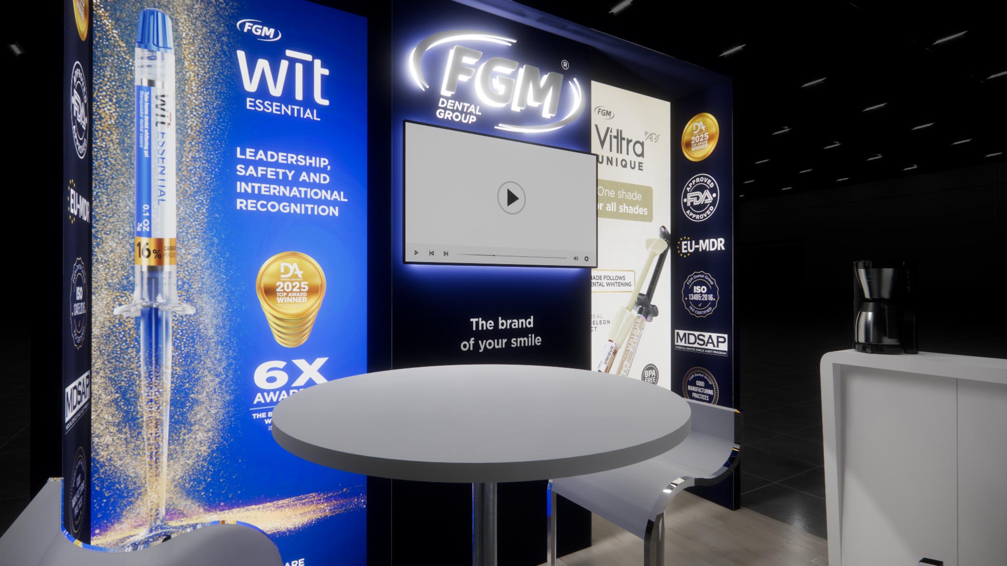 10 x 10 Inline Exhibit Rental — CAMX, Orlando