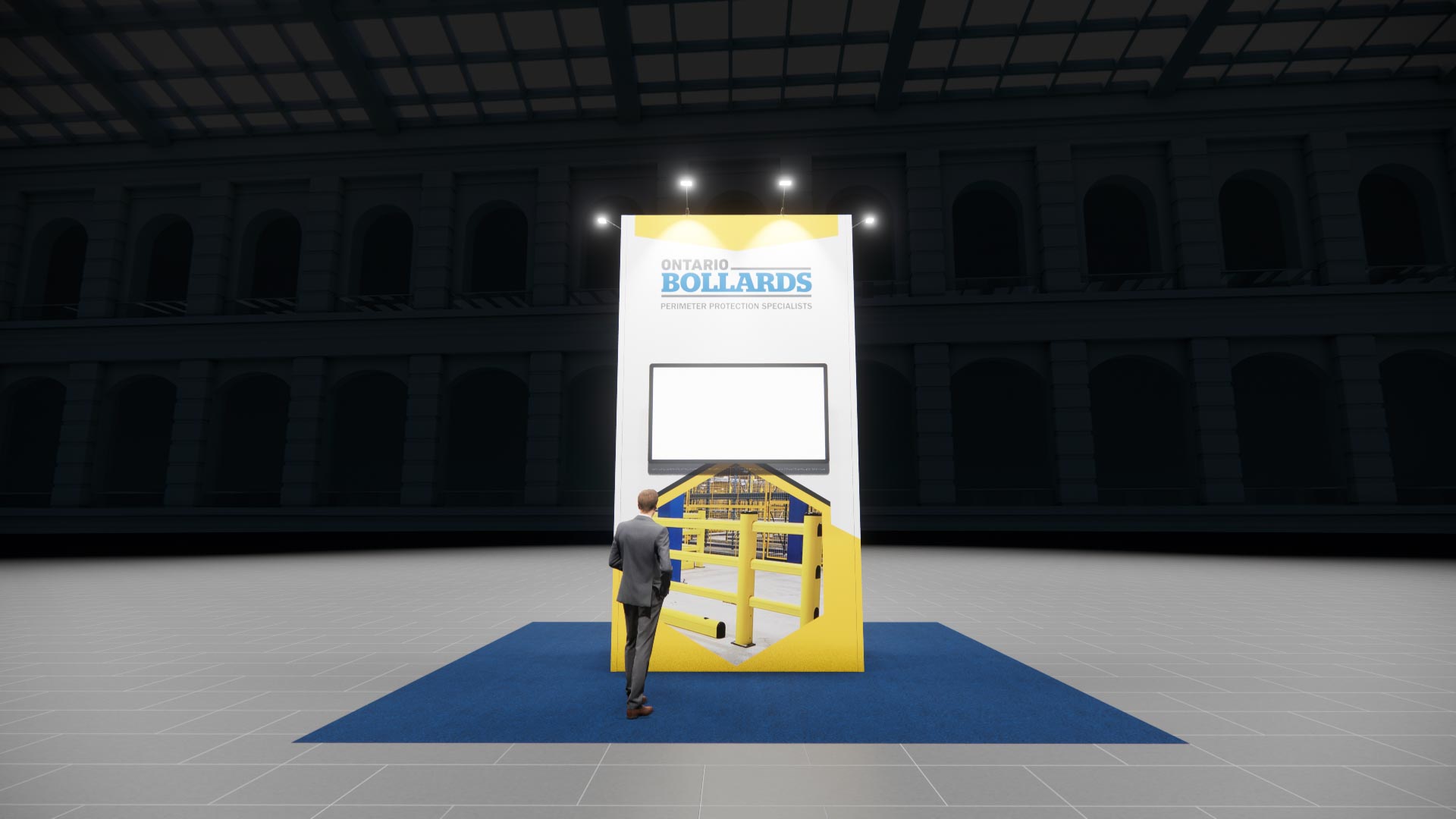 20 x 20 Island Exhibit Rental — InfoComm, Las Vegas