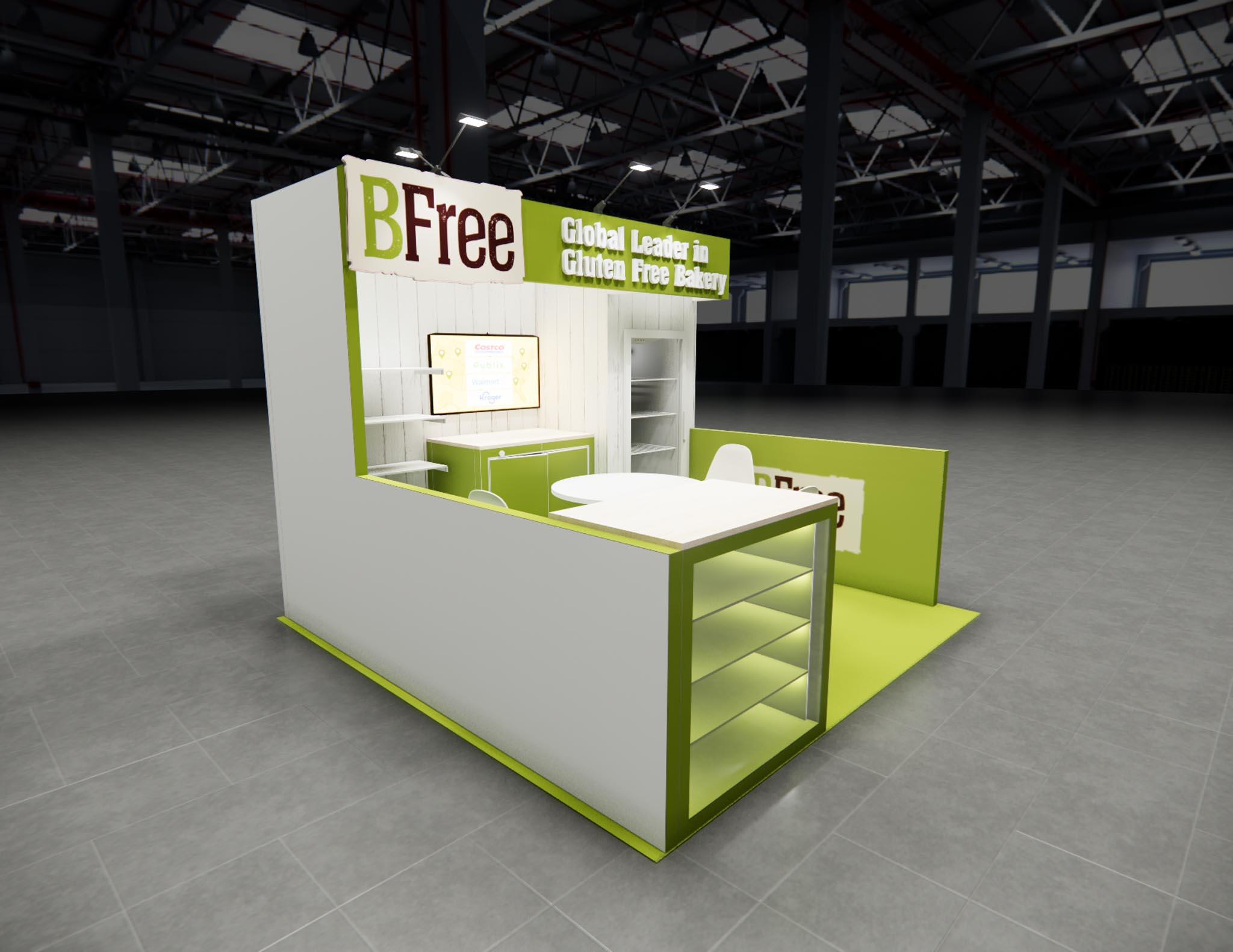 10 x 10 Inline Exhibit Rental — InfoComm, Las Vegas