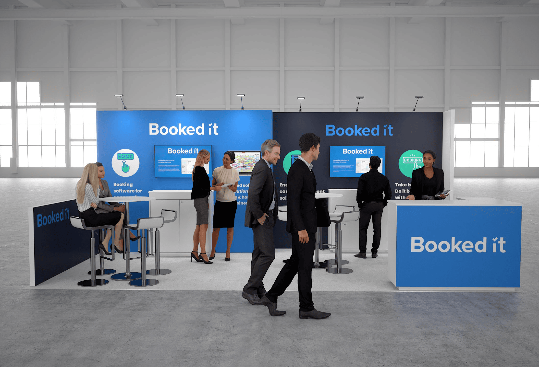 10 x 20 Inline Exhibit Rental — KBIS, Orlando