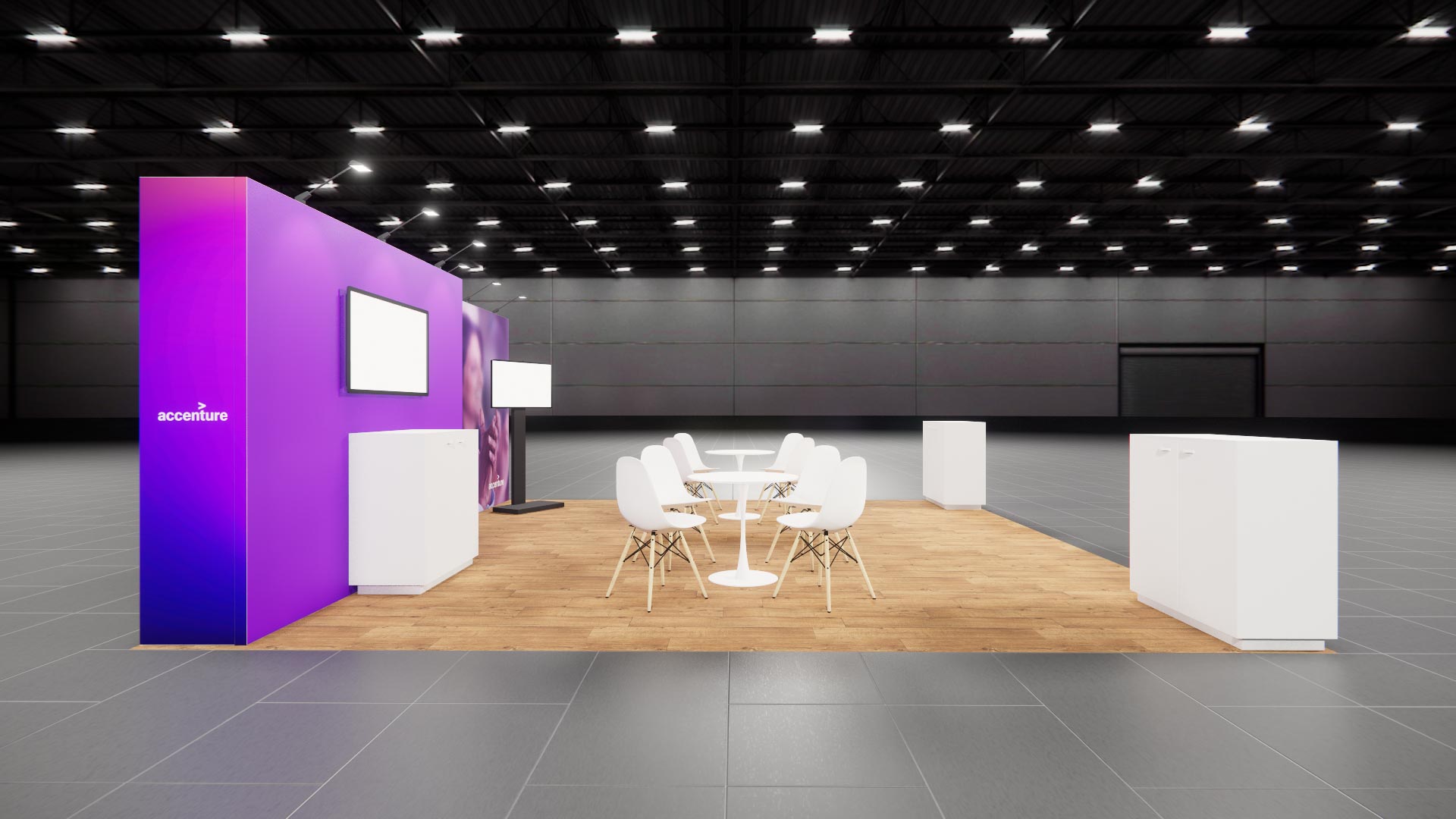 20 x 20 Island Exhibit Rental — MODEX, Atlanta