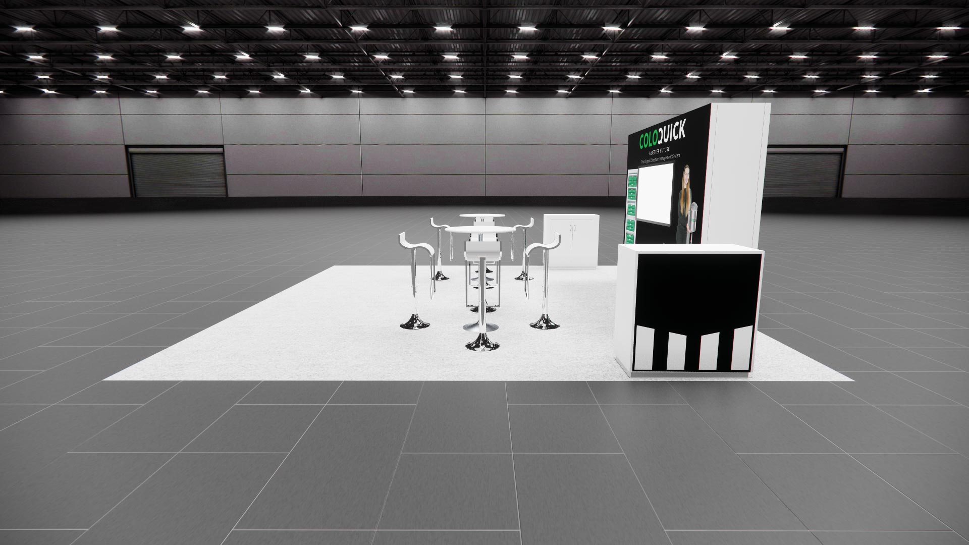 20 x 20 Island Exhibit Rental — NeoCon, Chicago