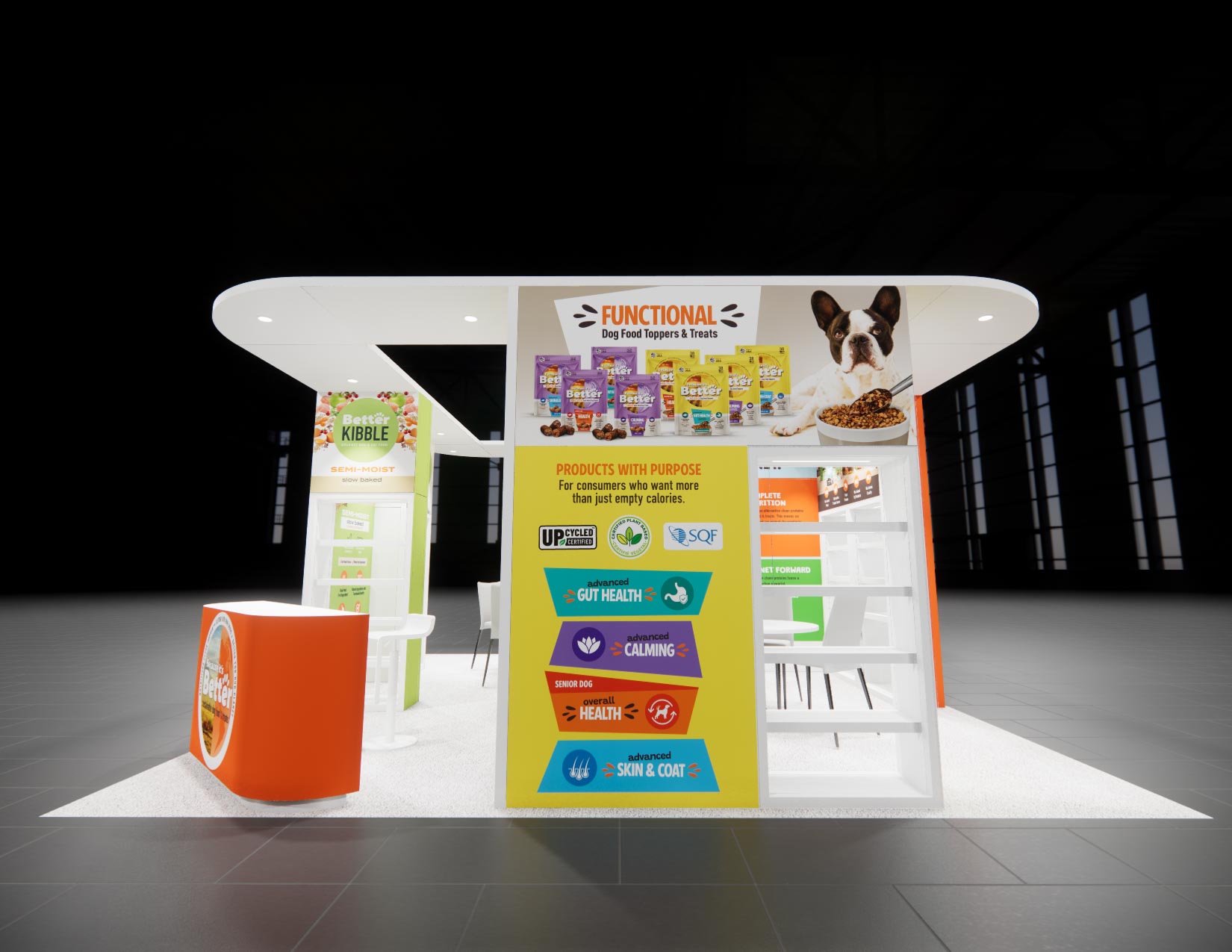 20 x 20 Island Exhibit Rental — IAAPA Expo, Orlando