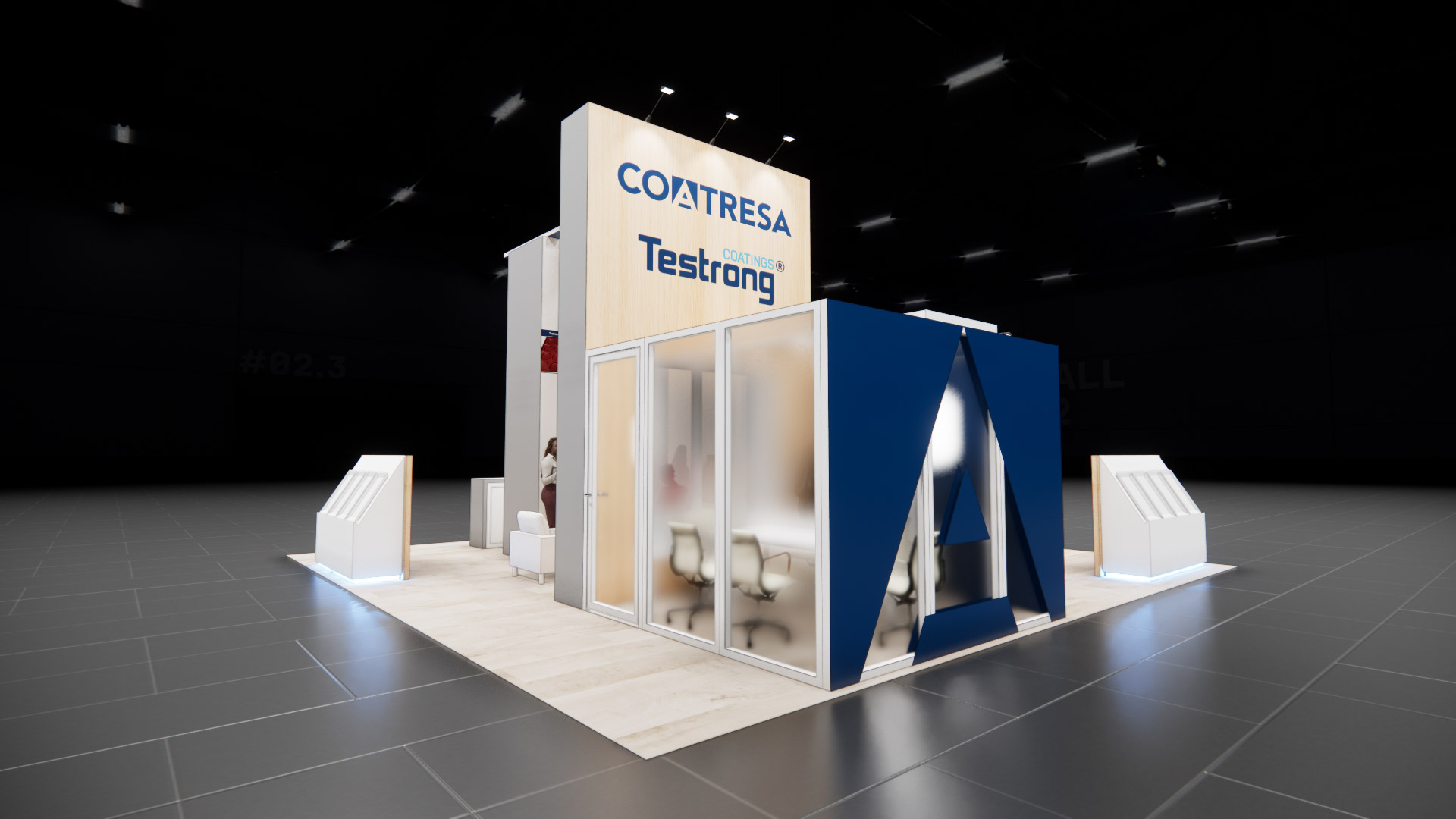 30 x 30 Island Exhibit Rental — CES, Las Vegas