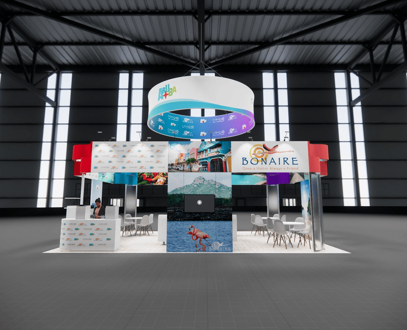 20 x 30 Island Exhibit Rental — IPPE, Atlanta