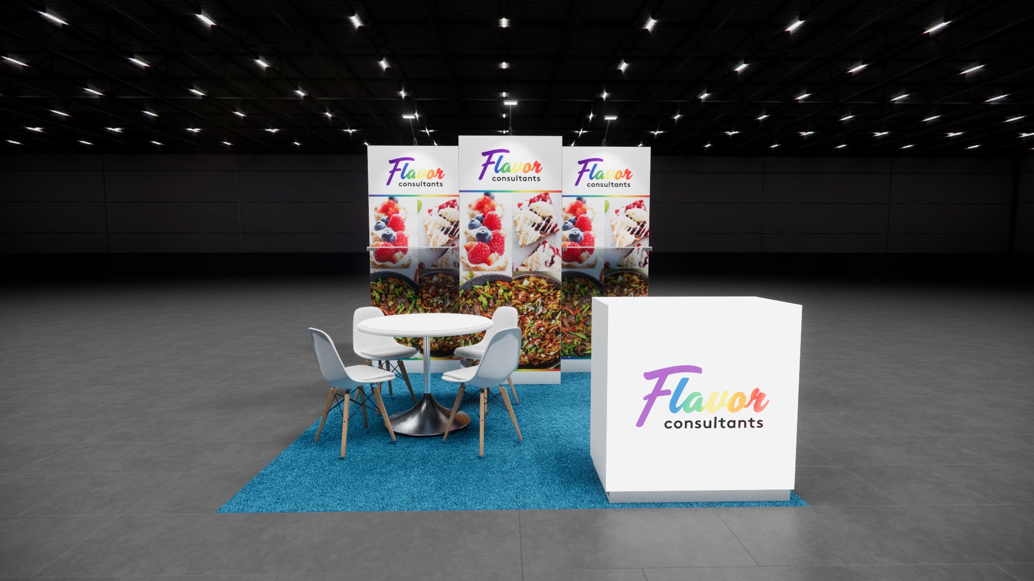 10x10 trade show exhibit rental — 10 x 10 inline exhibit rental — shot show, las vegas hero image