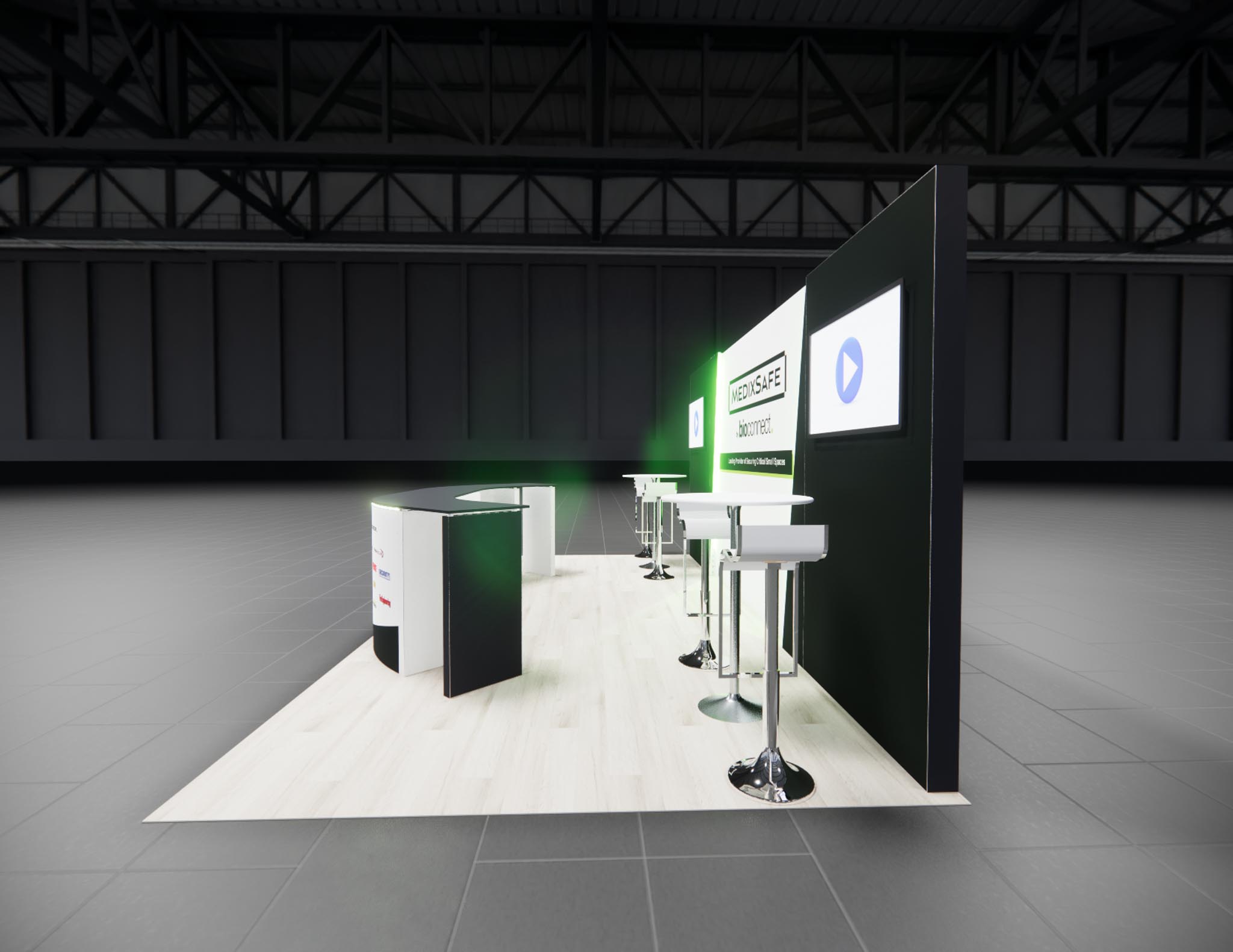 10 x 20 Inline Exhibit Rental — CES, Las Vegas