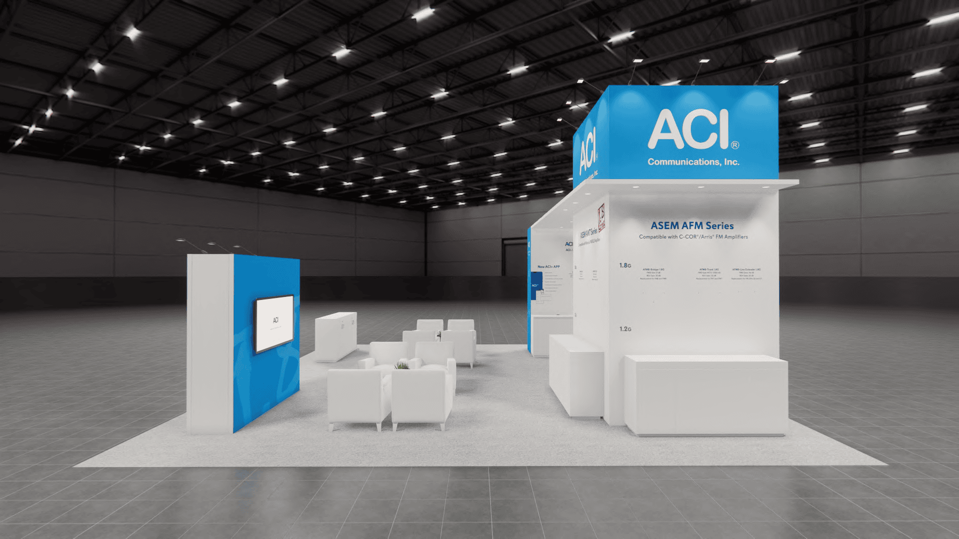 30 x 30 Island Exhibit Rental — CES, Las Vegas