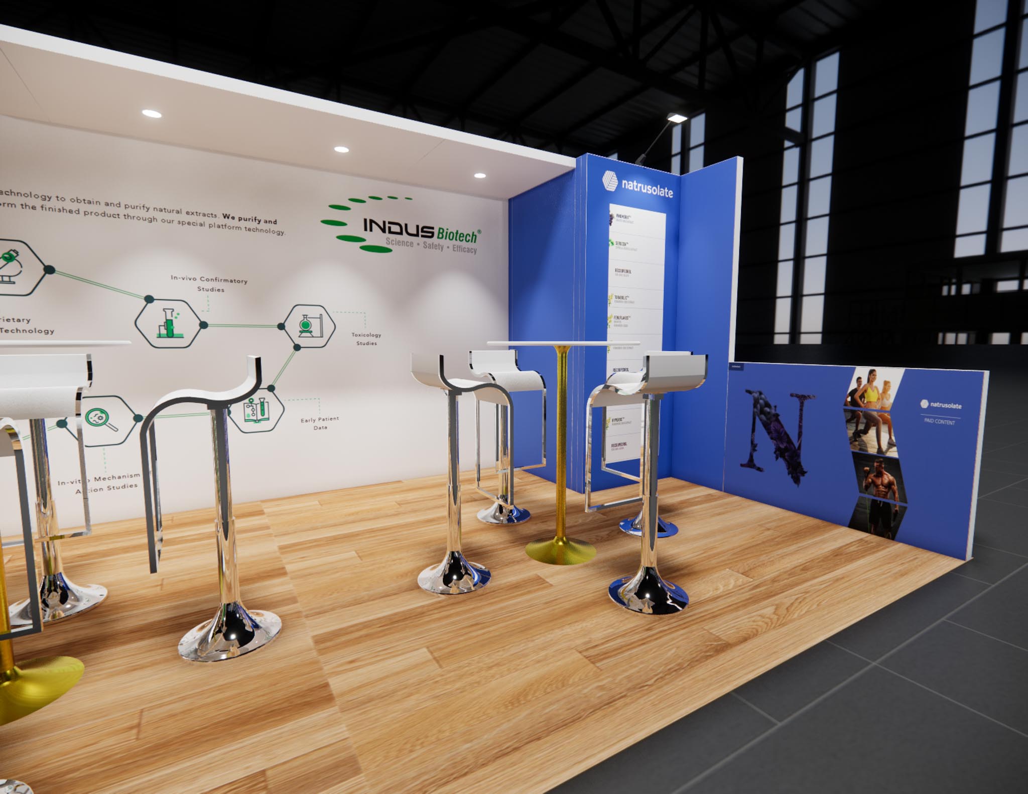10 x 20 Inline Exhibit Rental — NAB Show, Las Vegas