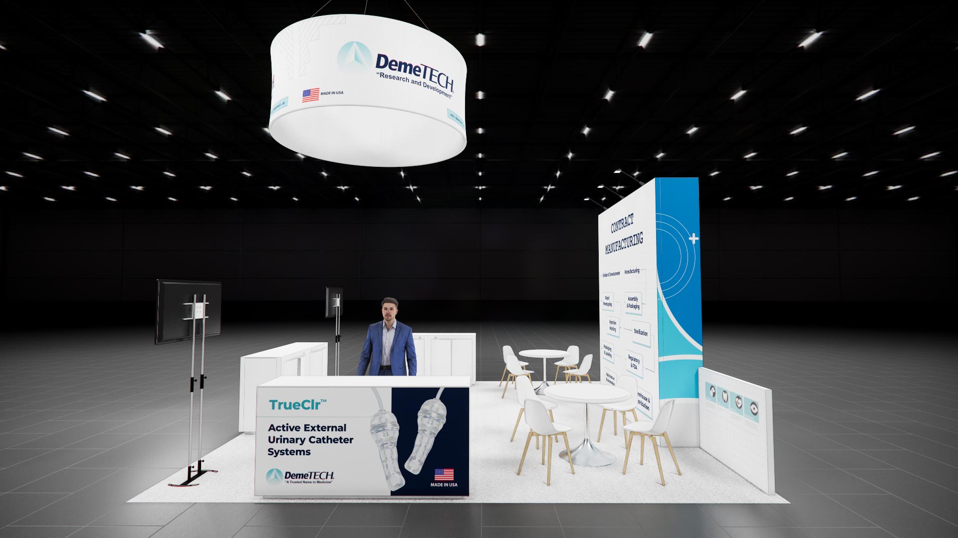 20 x 20 Island Exhibit Rental — MODEX, Atlanta