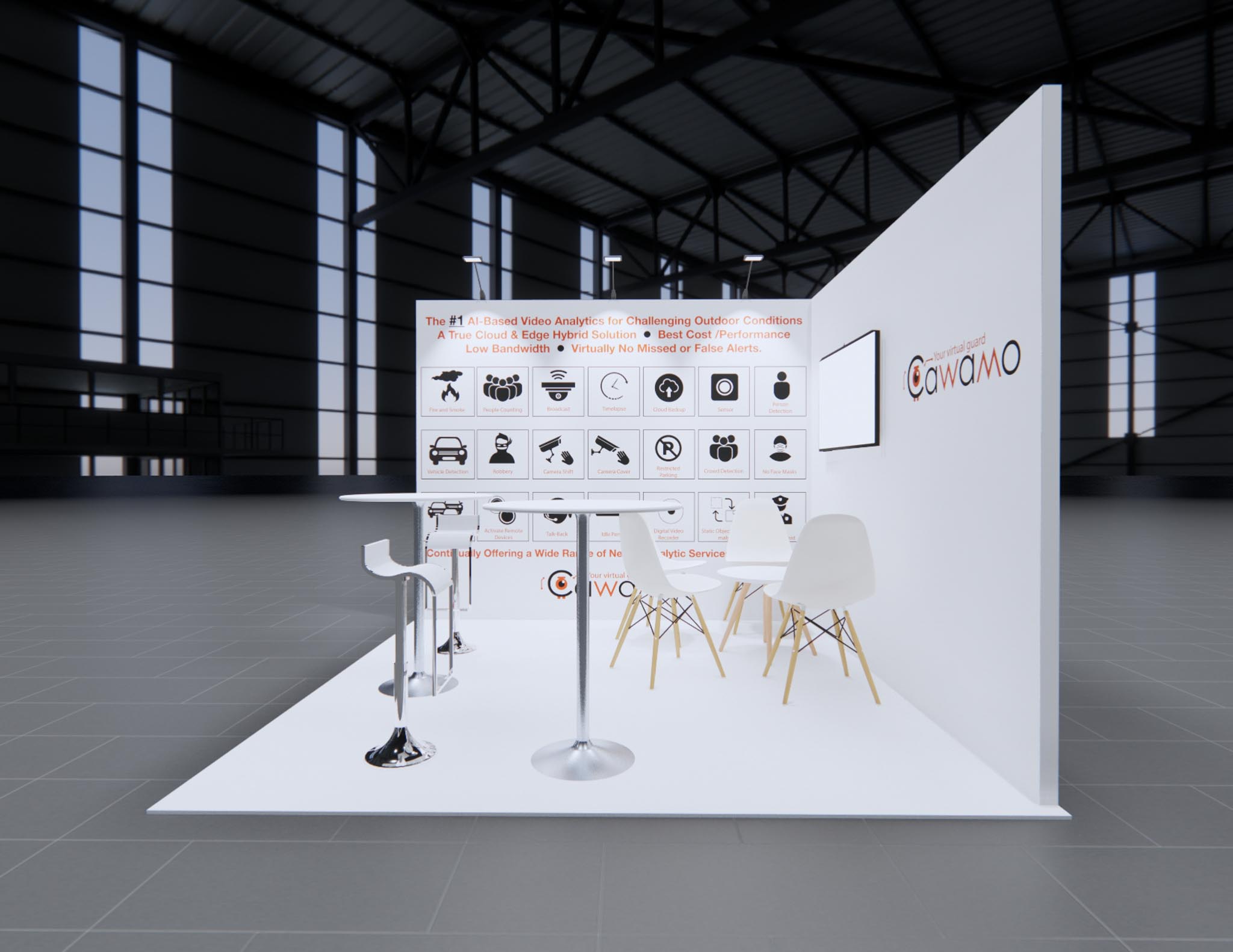 10 x 10 Inline Exhibit Rental — SHOT Show, Las Vegas